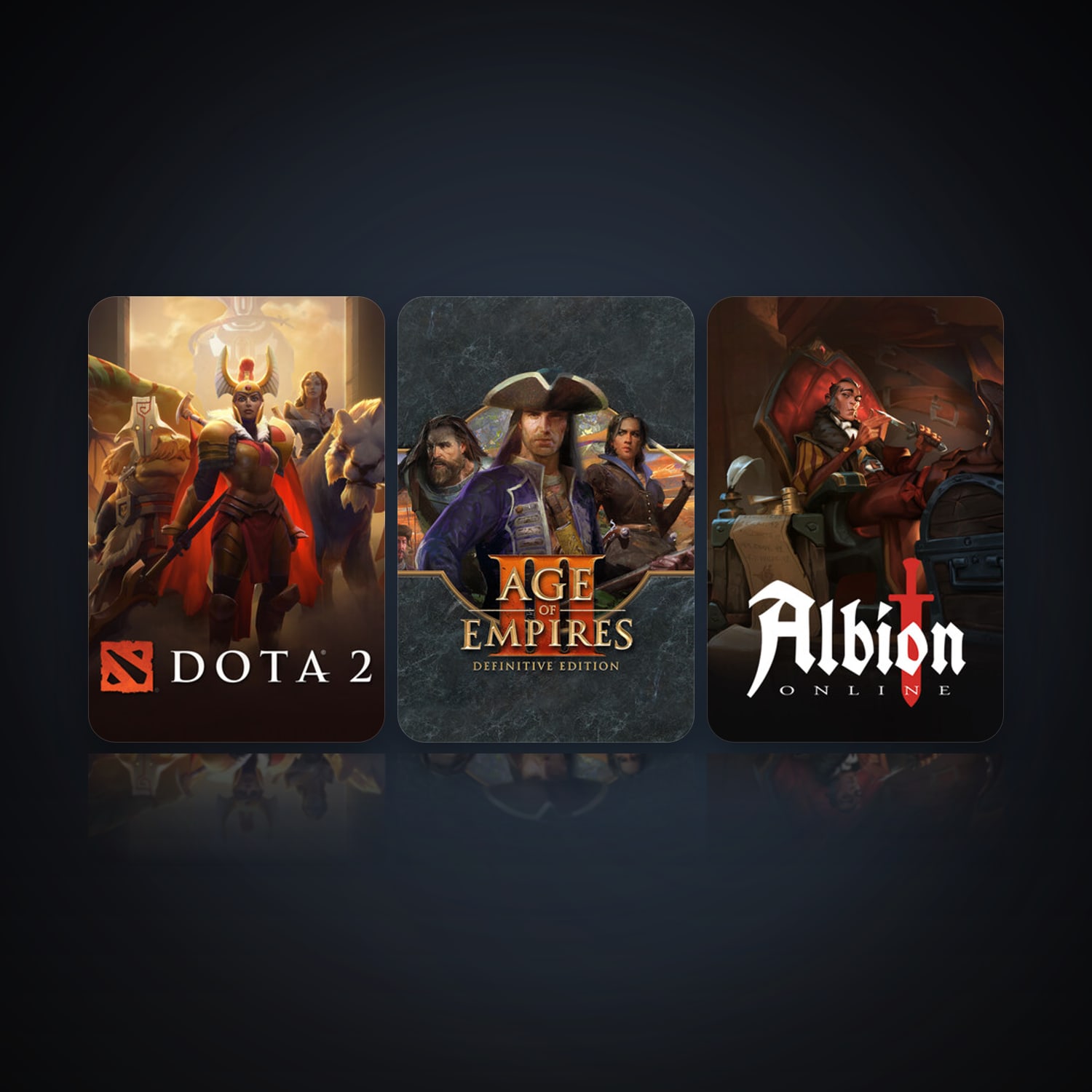 Dota 2 & Age of Empires III: Definitive Edition — HabibiAccounts