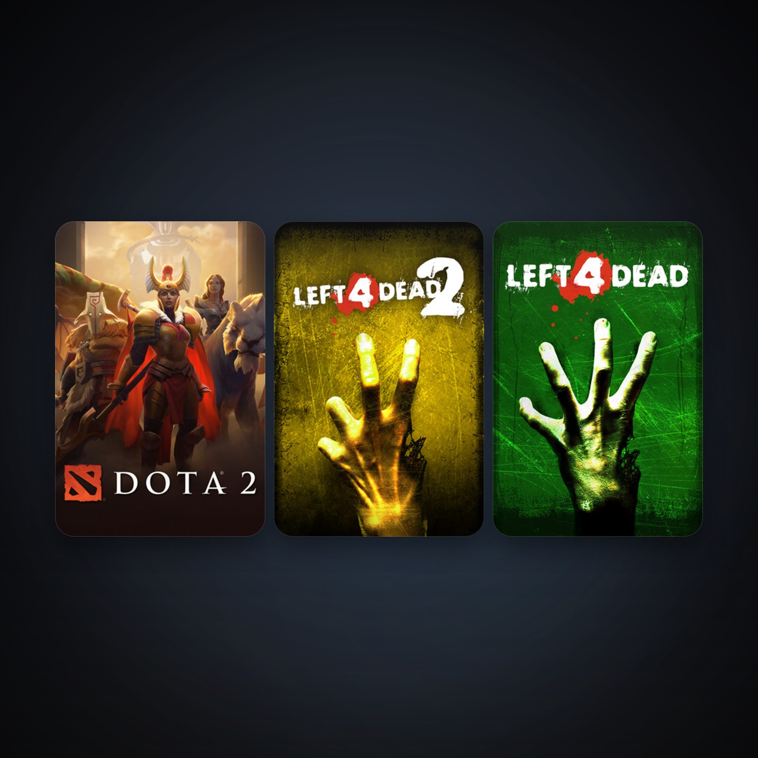 Left 4 Dead + Left 4 Dead 2, 3 games, clean — HabibiAccounts