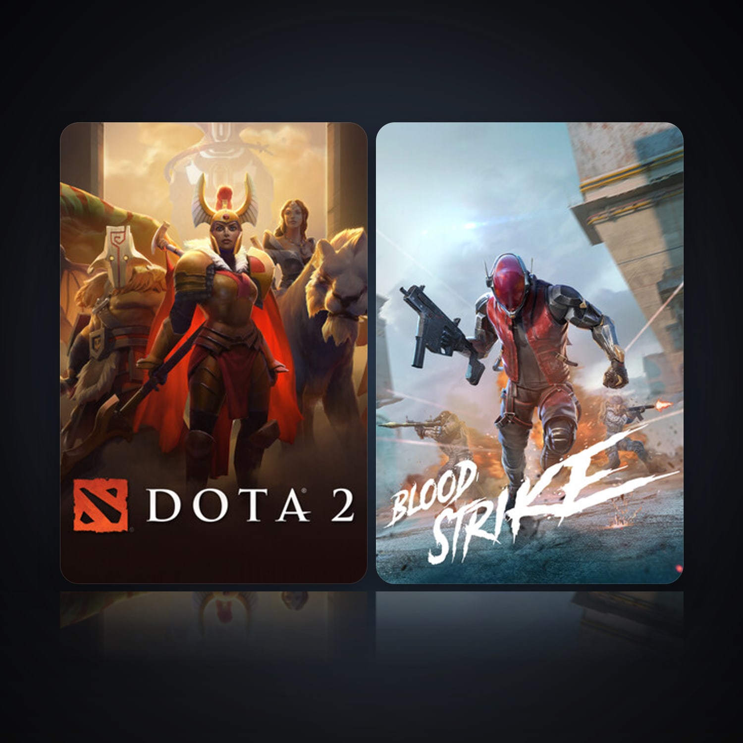 Dota 2 & Blood Strike — HabibiAccounts