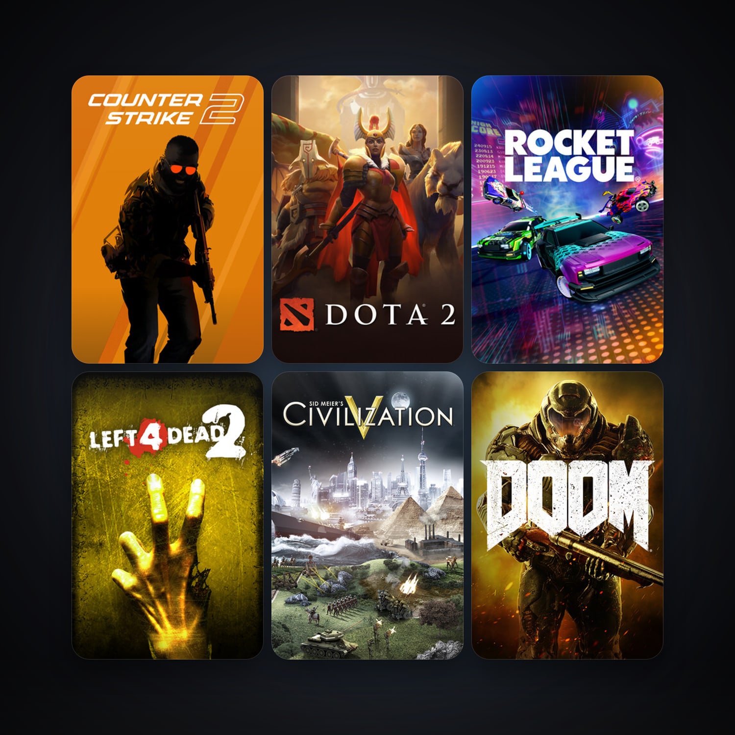 Counter-Strike + Counter-Strike: Source, 17 games, Steam 10, clean — HabibiAccounts
