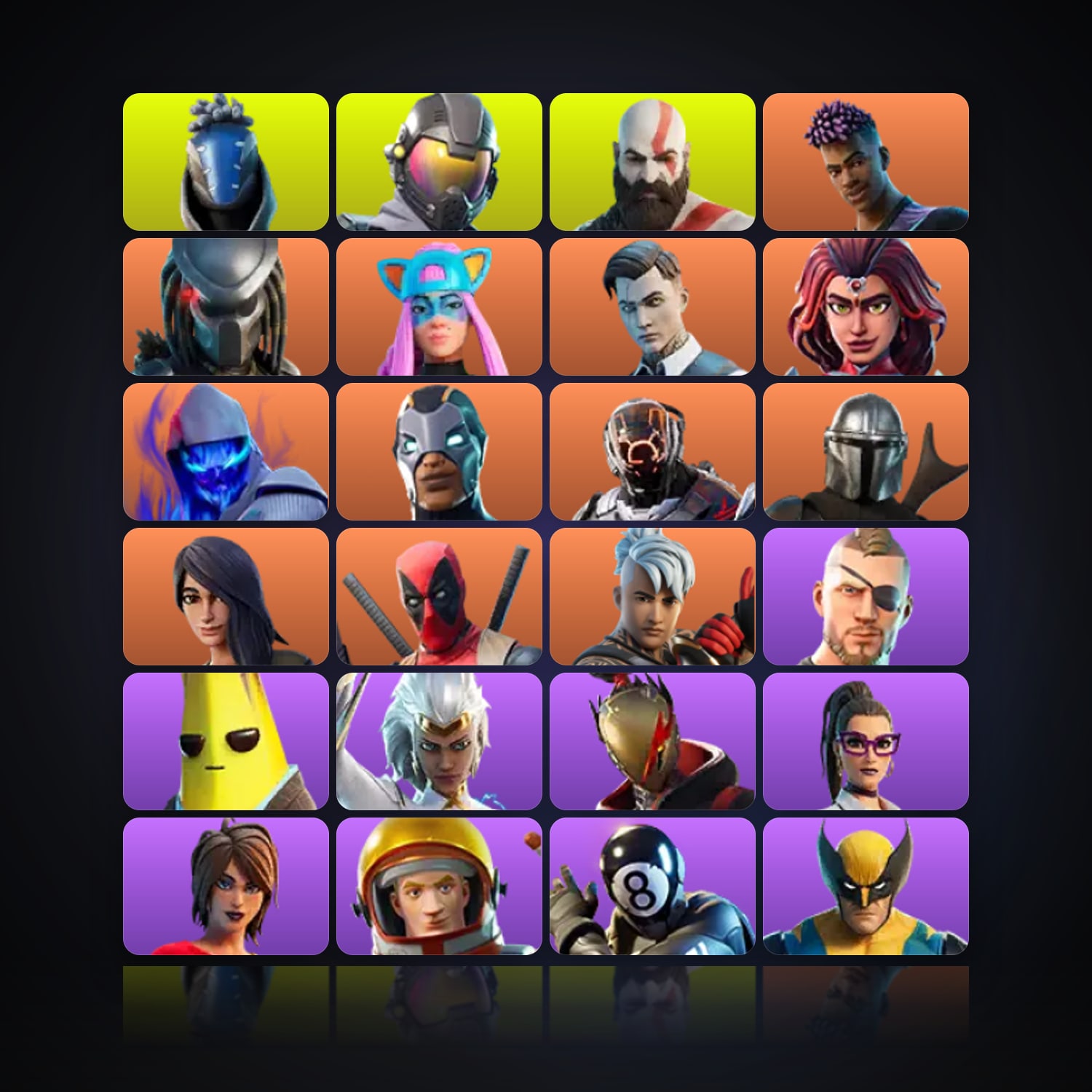 Fortnite | 55 Skins | 200 V-Bucks | Level 791 | 31 Wins — HabibiAccounts