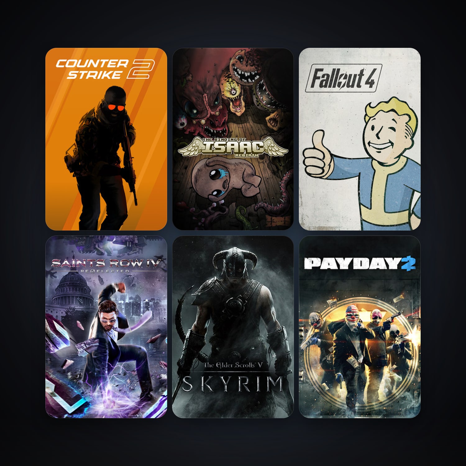 CS2 Prime & The Binding of Isaac: Rebirth | Level 10 | 33 Games | Clean — HabibiAccounts