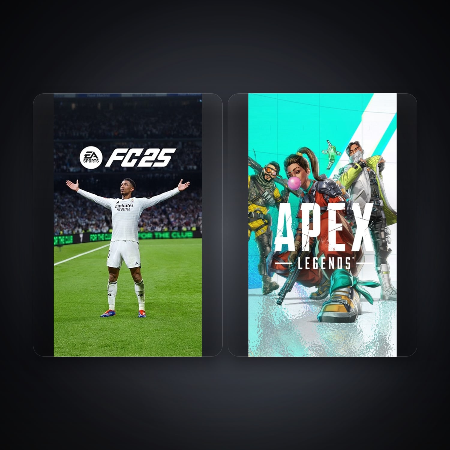 EA SPORTS FC 25 & Apex Legends | 2 Games | Apex Lvl 6 — HabibiAccounts