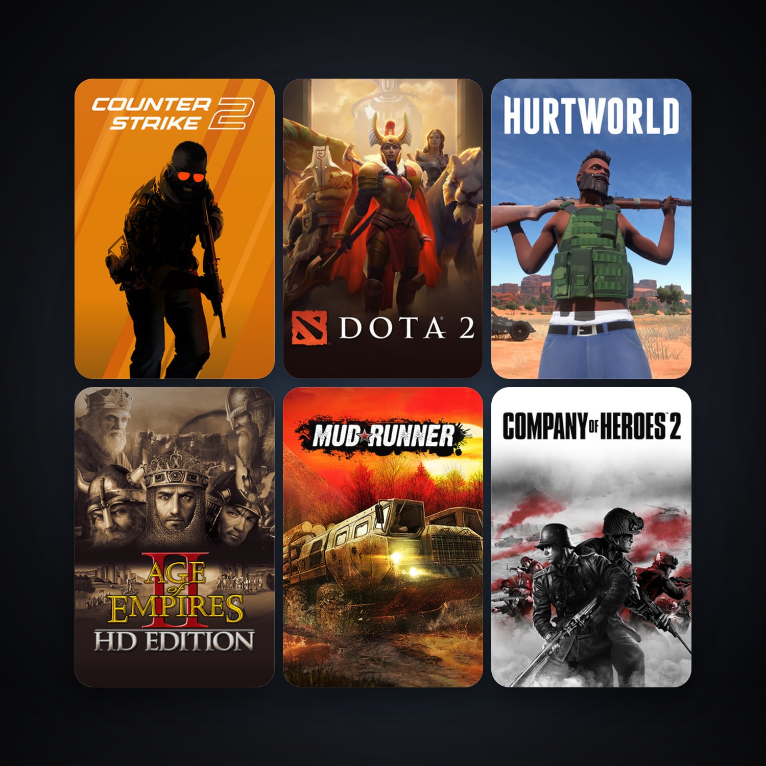 Dota 2 + CS2 Prime, 12 games, Steam 10, clean — HabibiAccounts