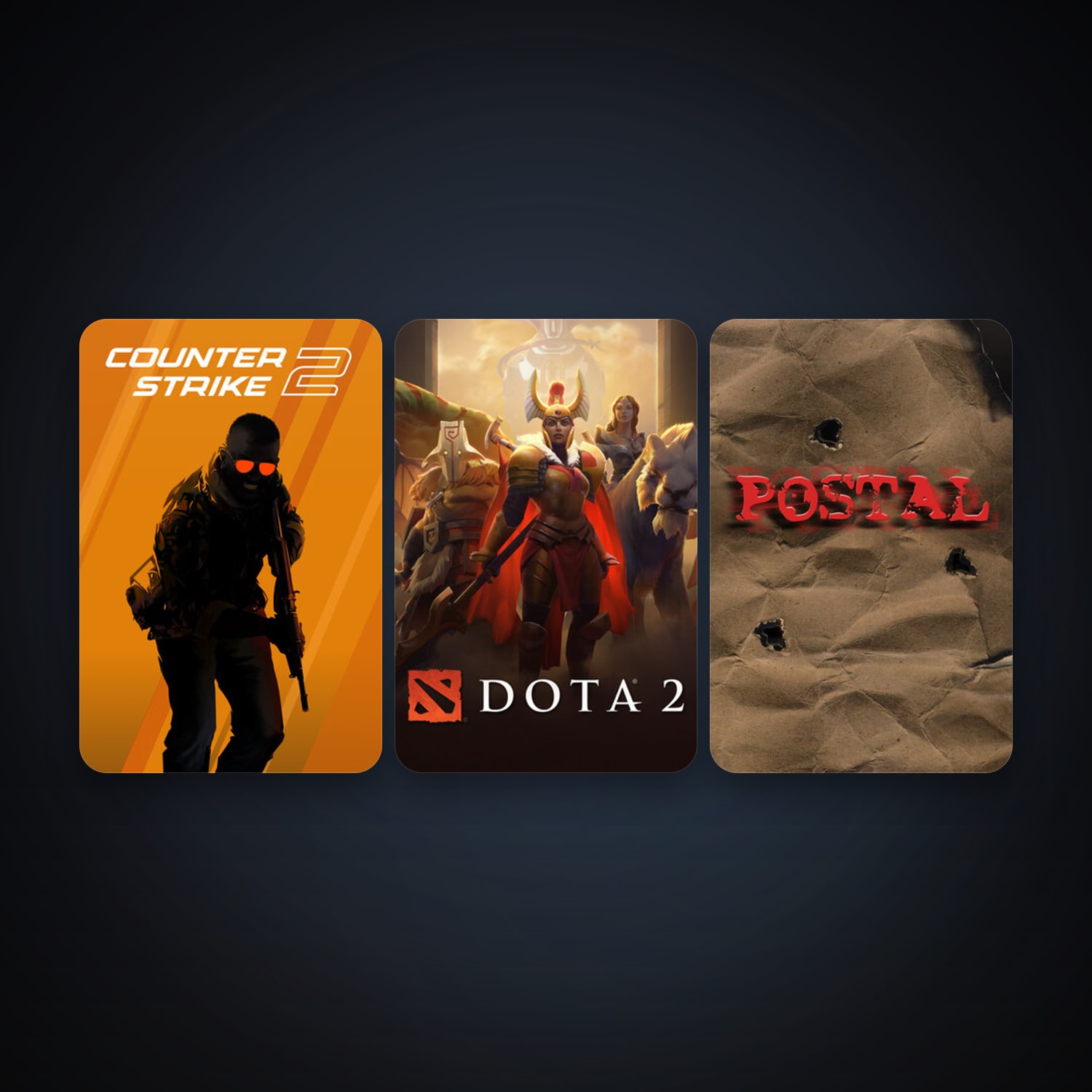 Dota 2 + CS2 Prime, 3 games, clean — HabibiAccounts