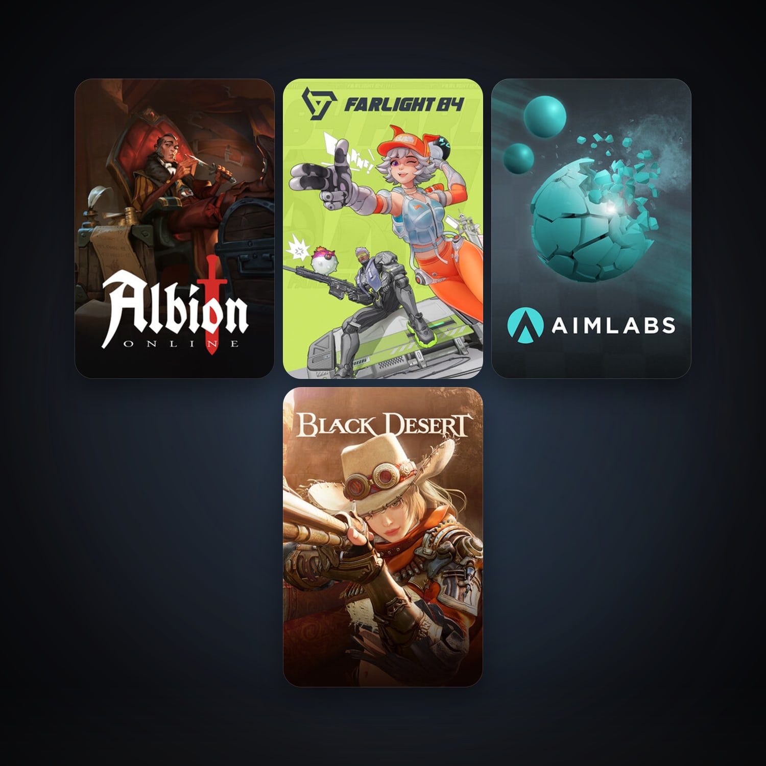 Black Desert Online + Aimlabs, 9 games, clean — HabibiAccounts