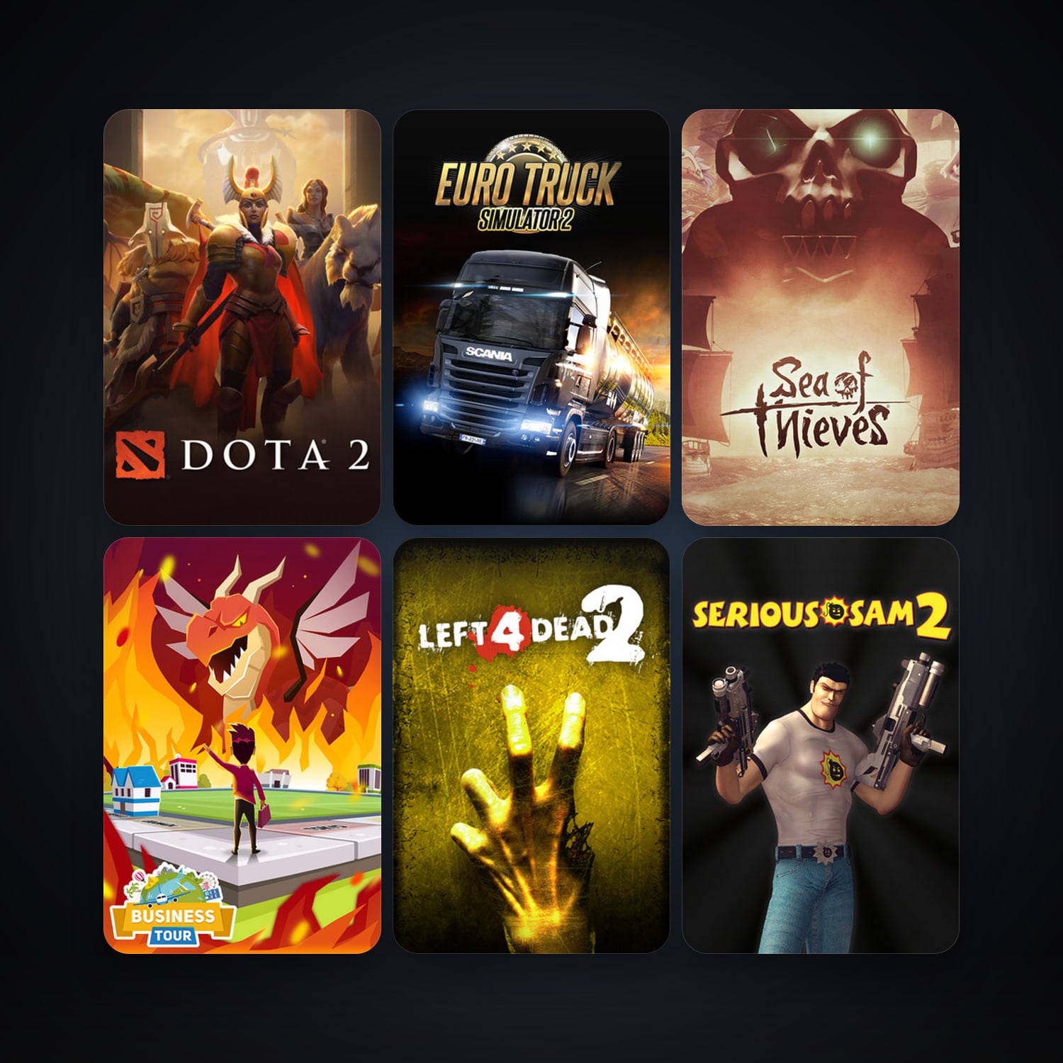 Left 4 Dead 2 + Dota 2, 10 games, clean — HabibiAccounts
