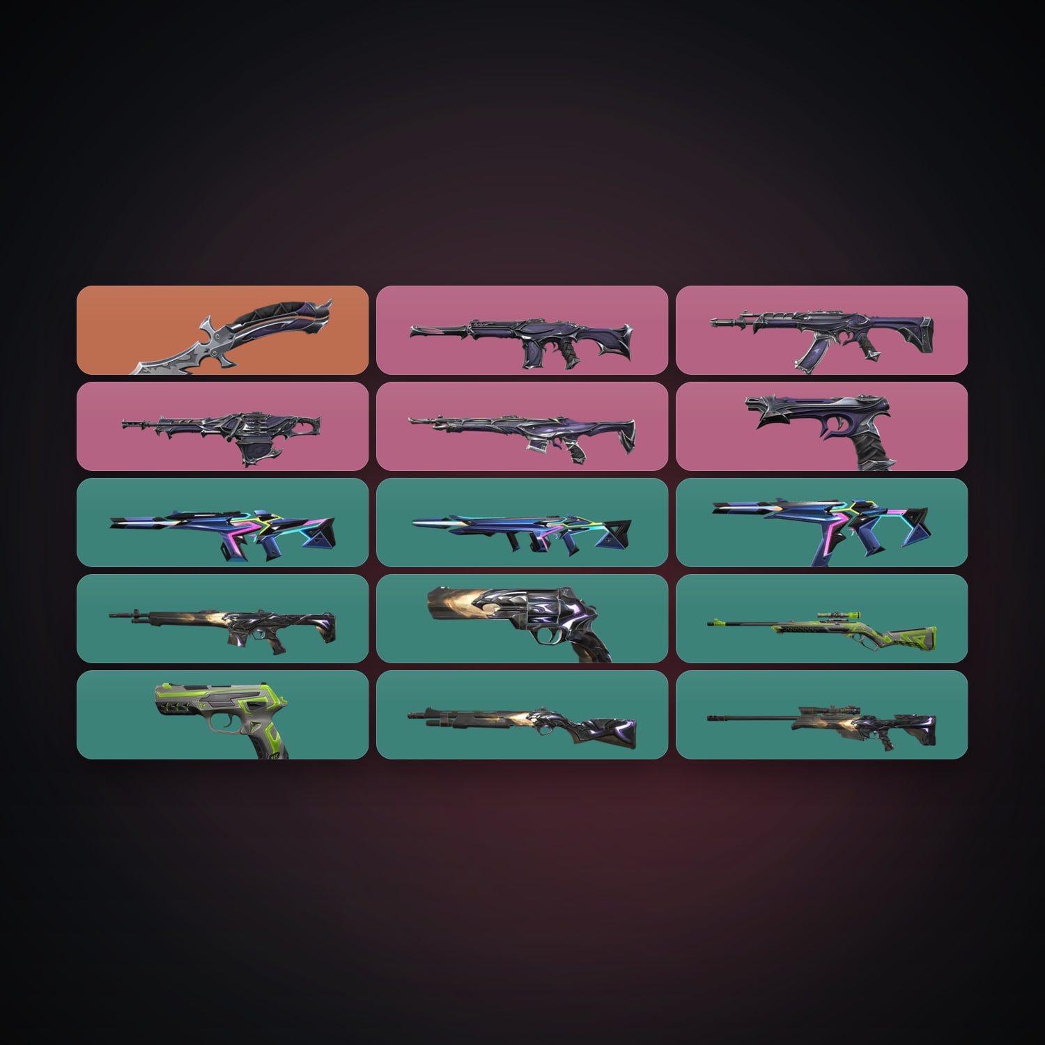 EU Bronze 2 locker — 1 knives, 15 skins, lvl 36 — HabibiAccounts