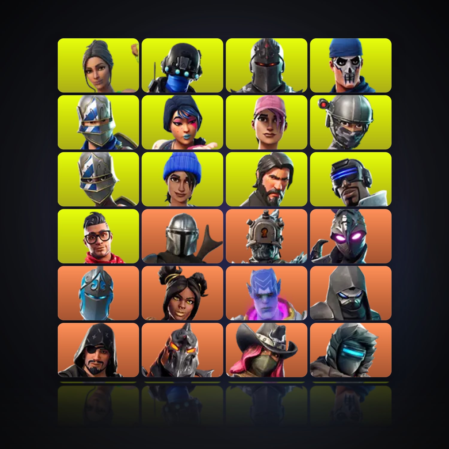 Fortnite | 115 Skins | 450 V-Bucks | Level 1785 | 261 Wins — HabibiAccounts