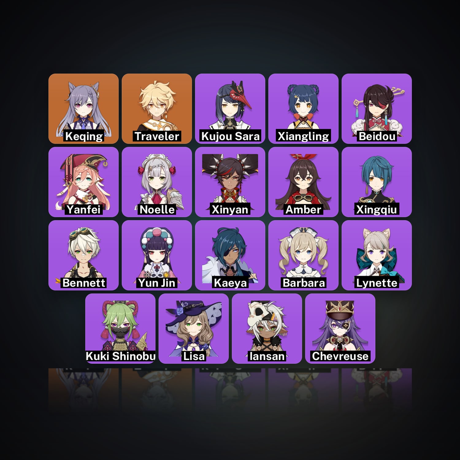 Genshin Impact | AR 44 | 19 Chars | 1× 5★ — HabibiAccounts