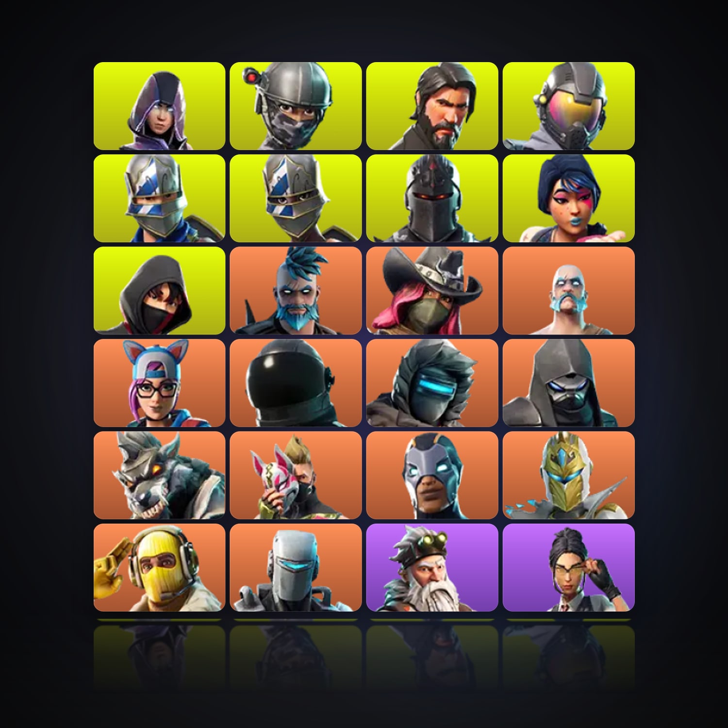 Fortnite | 51 Skins | 700 V-Bucks | Level 734 | 68 Wins — HabibiAccounts