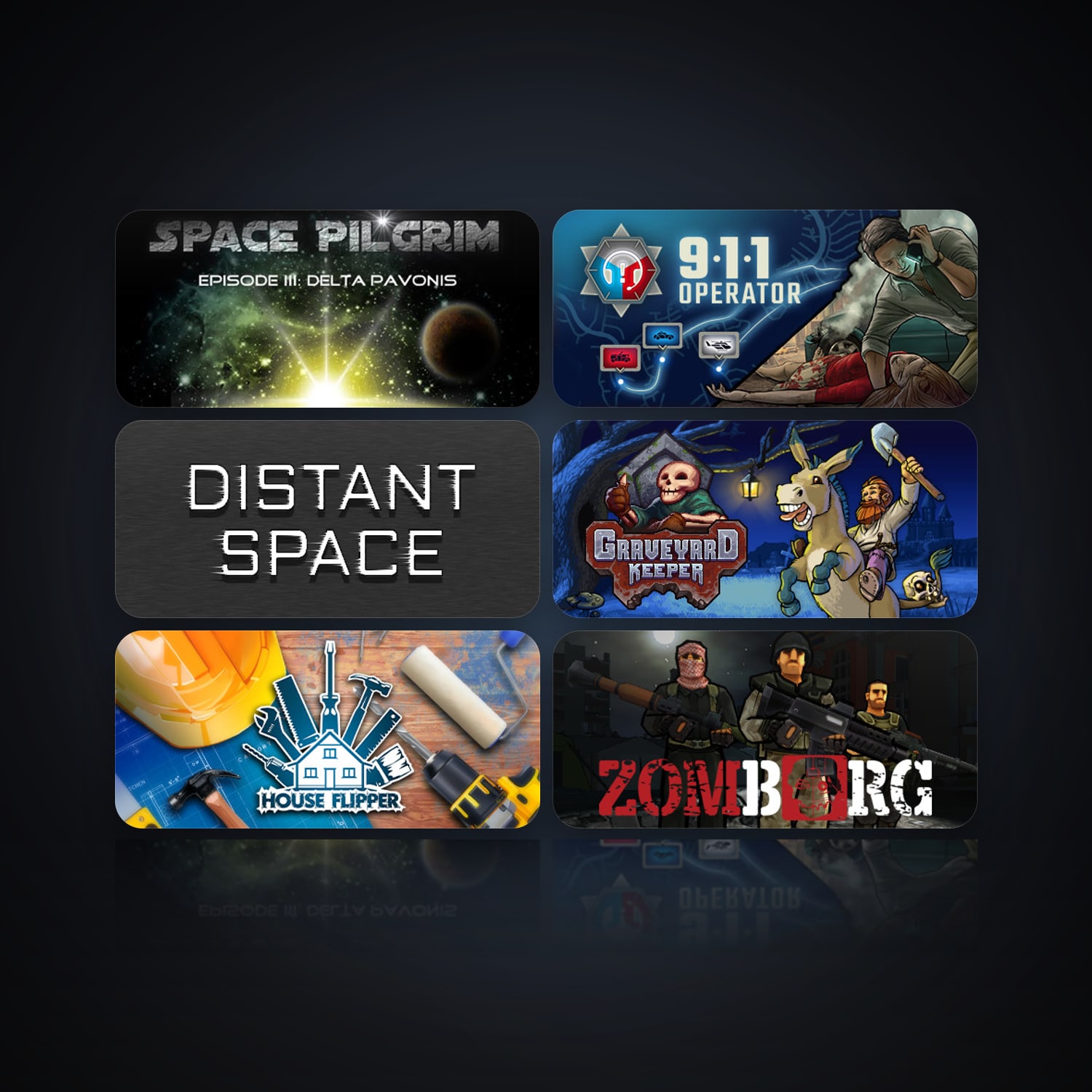 Space Pilgrim Episode III: Delta Pavonis & 911 Operator | 16 Games | Clean — HabibiAccounts