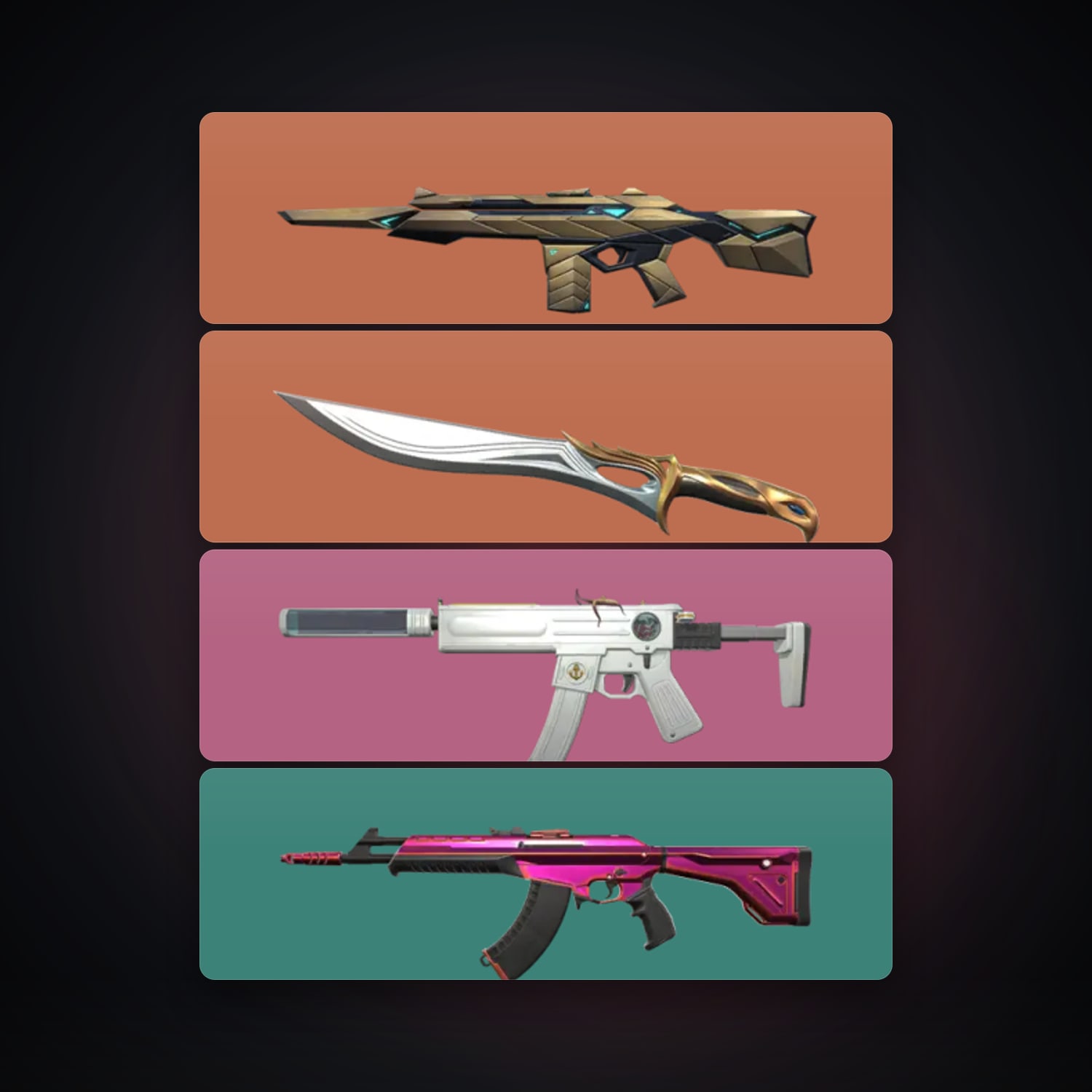 AP locker — 1 knives, 5 skins, lvl 45 — HabibiAccounts