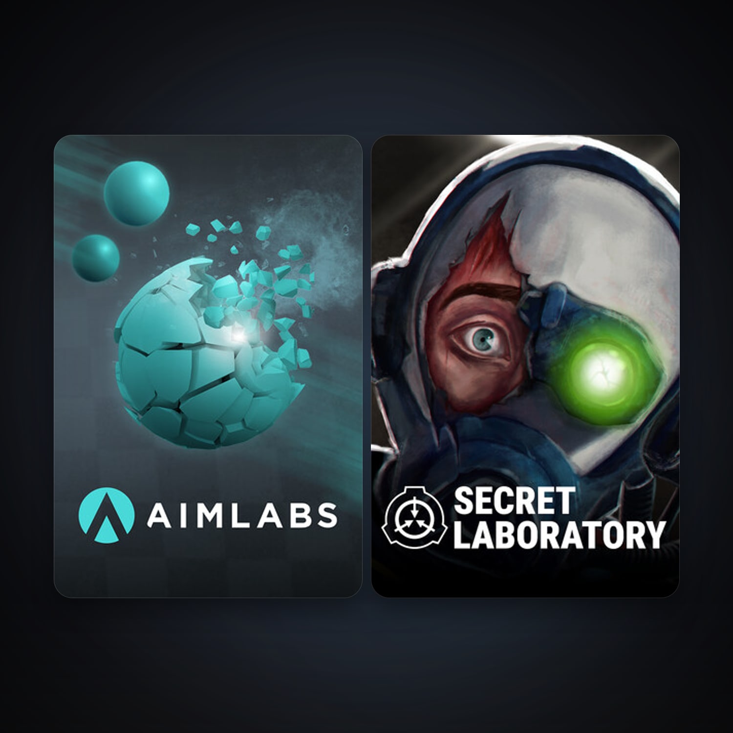 SCP: Secret Laboratory + Aimlabs, 8 games, clean — HabibiAccounts