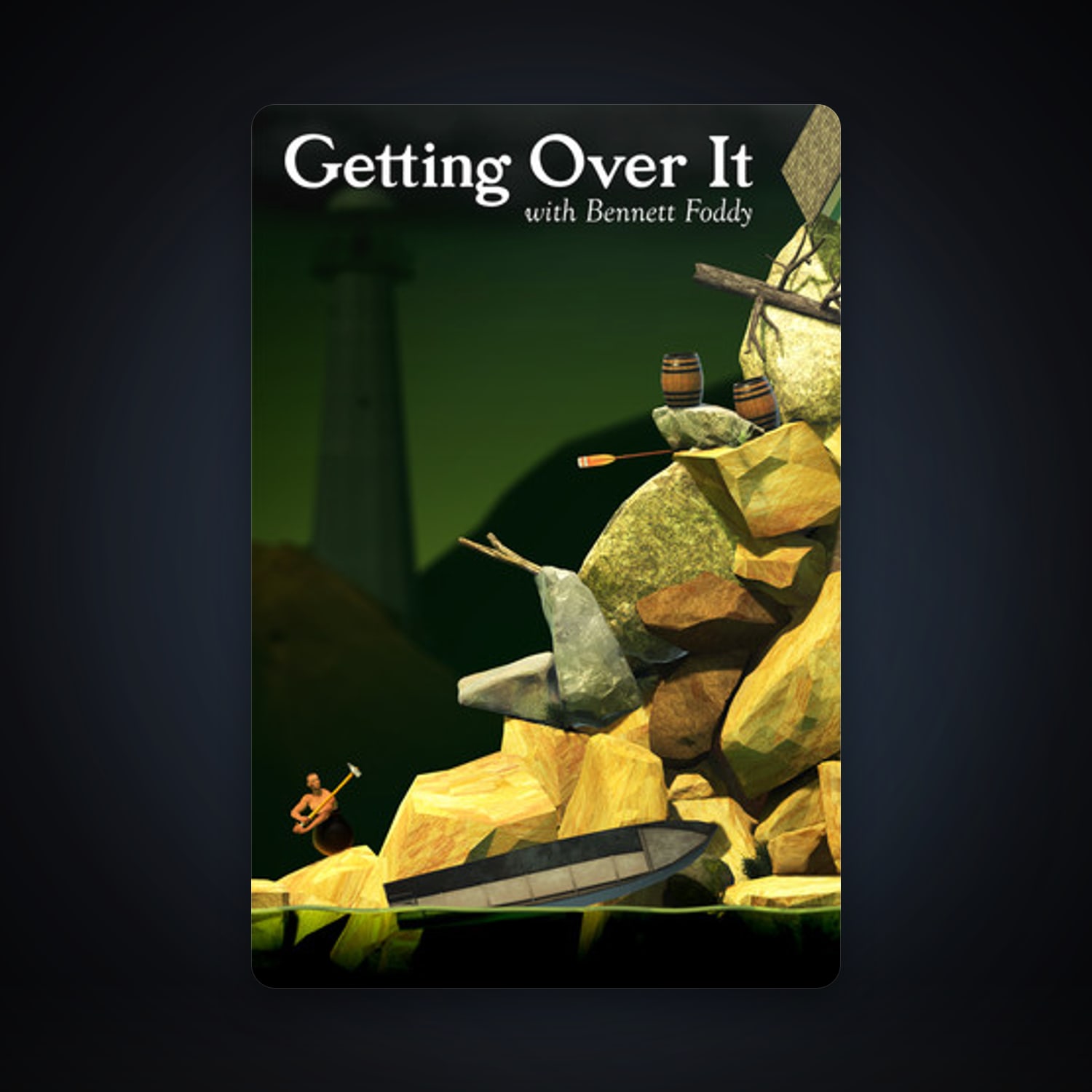 Getting Over It with Bennett Foddy, 1 games, clean — HabibiAccounts