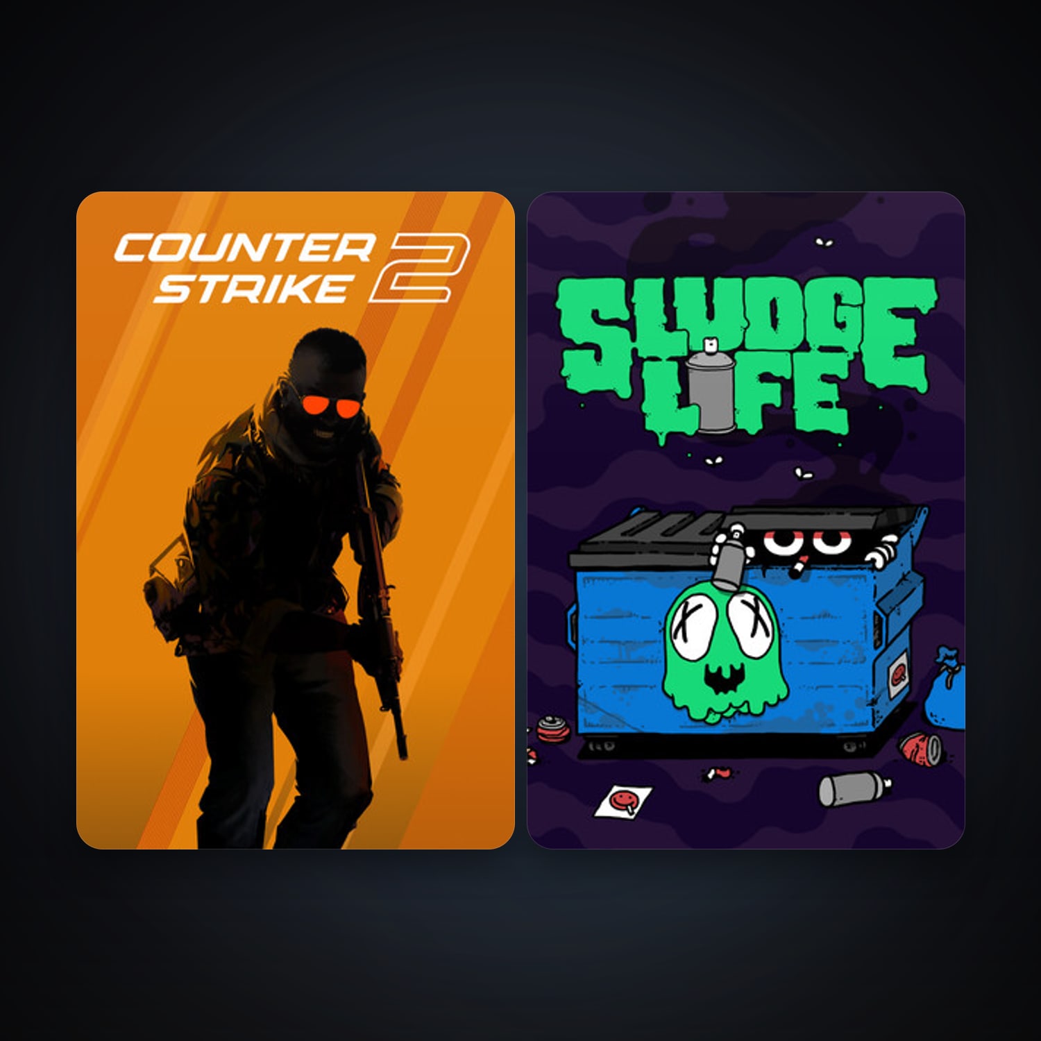 CS2 Prime + SLUDGE LIFE, 4 games, clean — HabibiAccounts