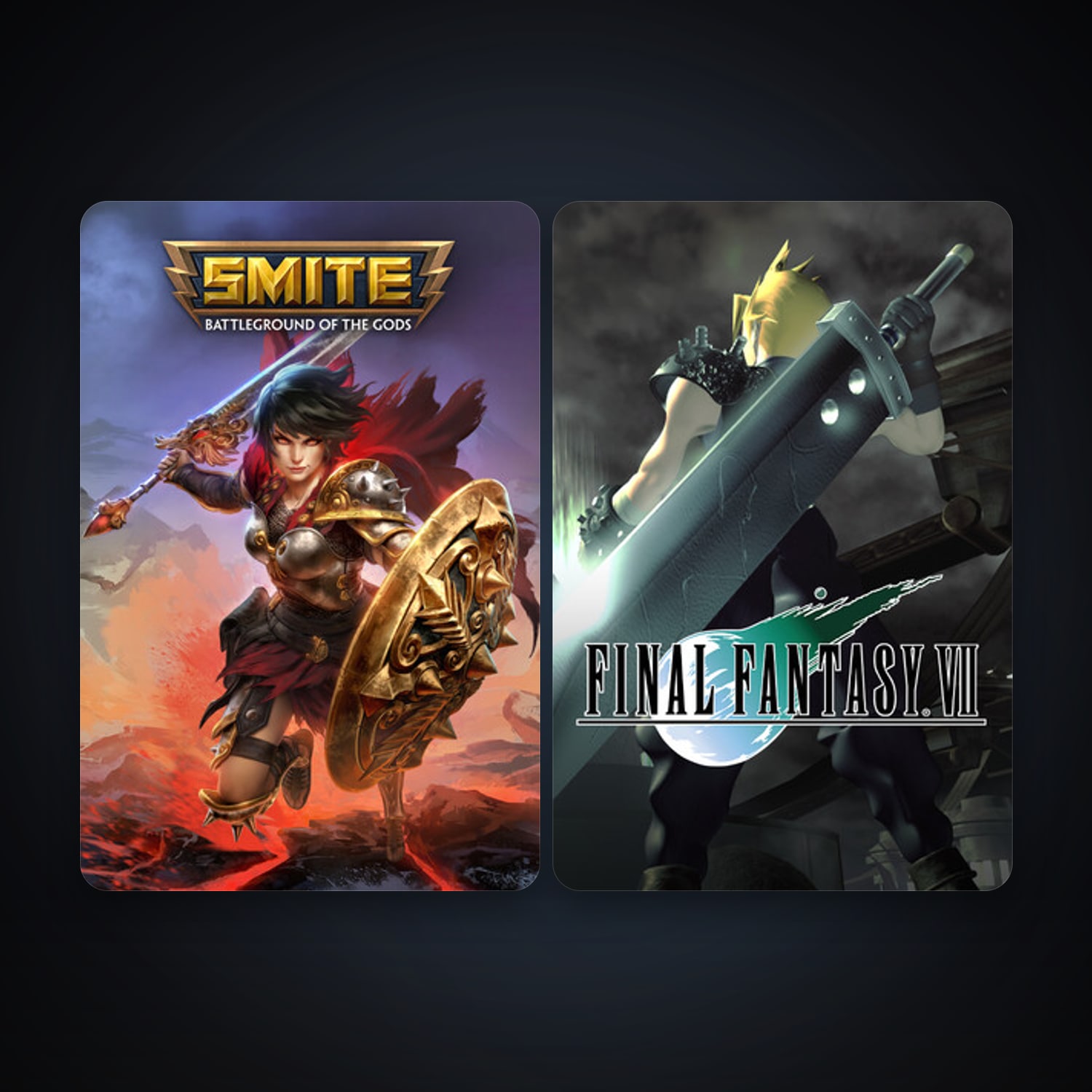 SMITE & FINAL FANTASY VII — HabibiAccounts