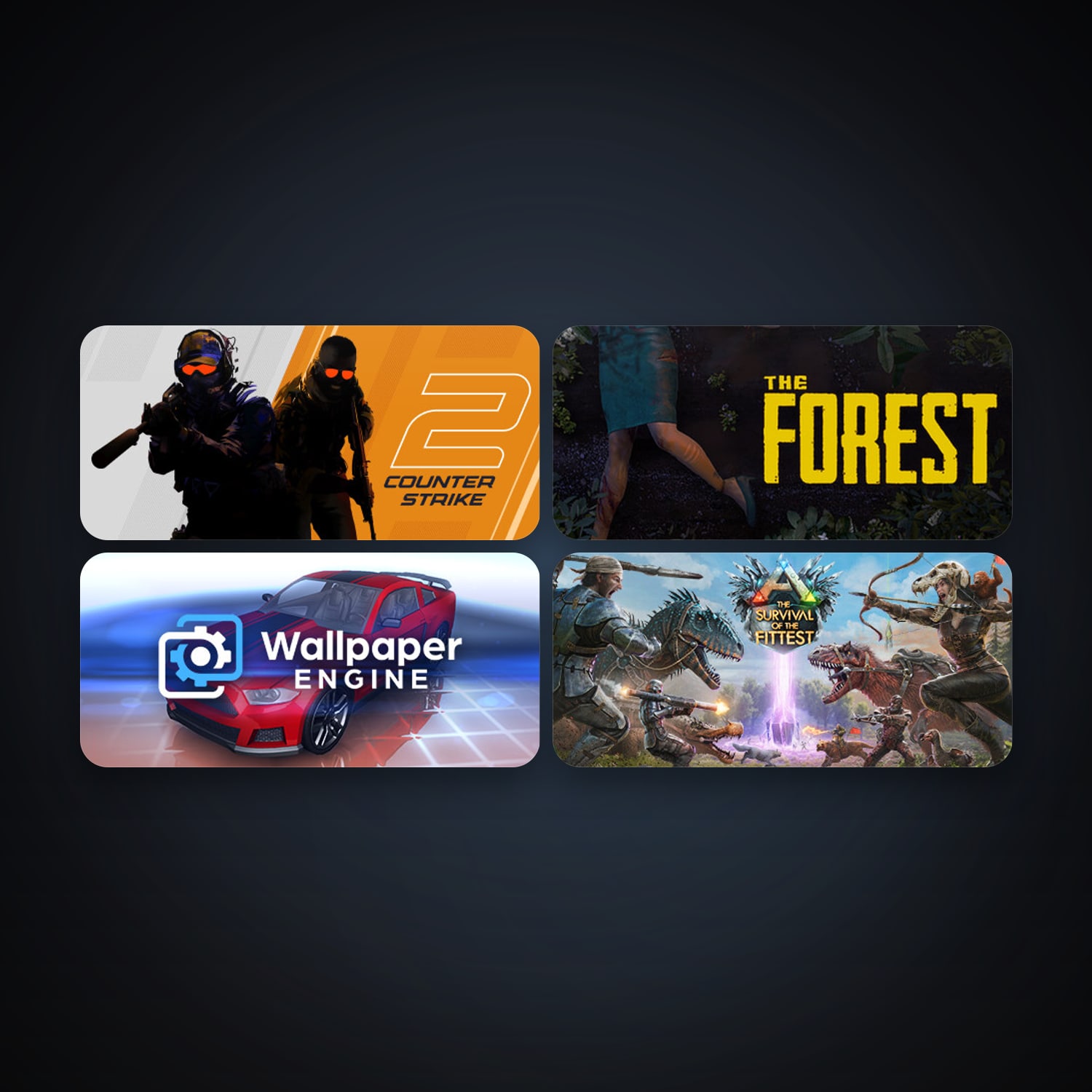 CS2 Prime + The Forest, 7 games, clean — HabibiAccounts