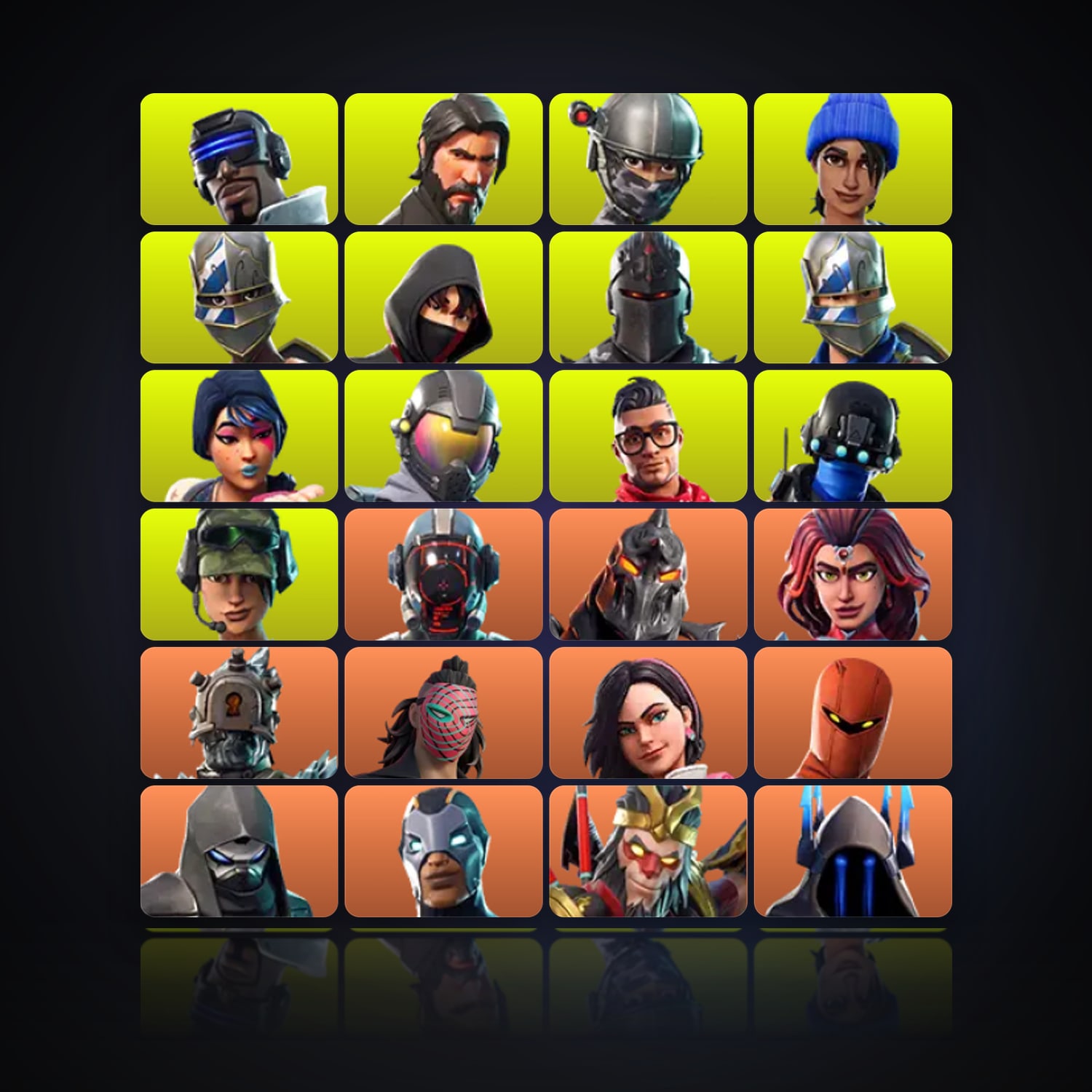 Fortnite | 109 Skins | 450 V-Bucks | Level 1336 | 457 Wins — HabibiAccounts