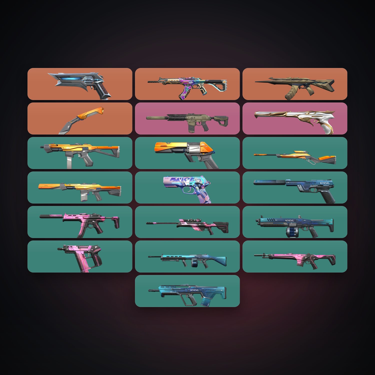 AP Iron 3 locker — 1 knives, 19 skins, lvl 93 — HabibiAccounts