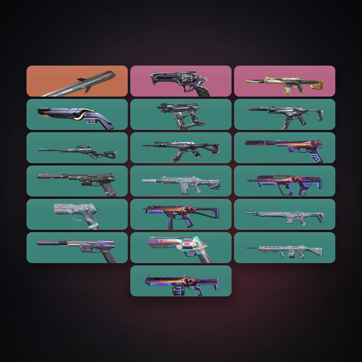 EU Silver 3 locker — 1 knives, 19 skins, lvl 98 — HabibiAccounts