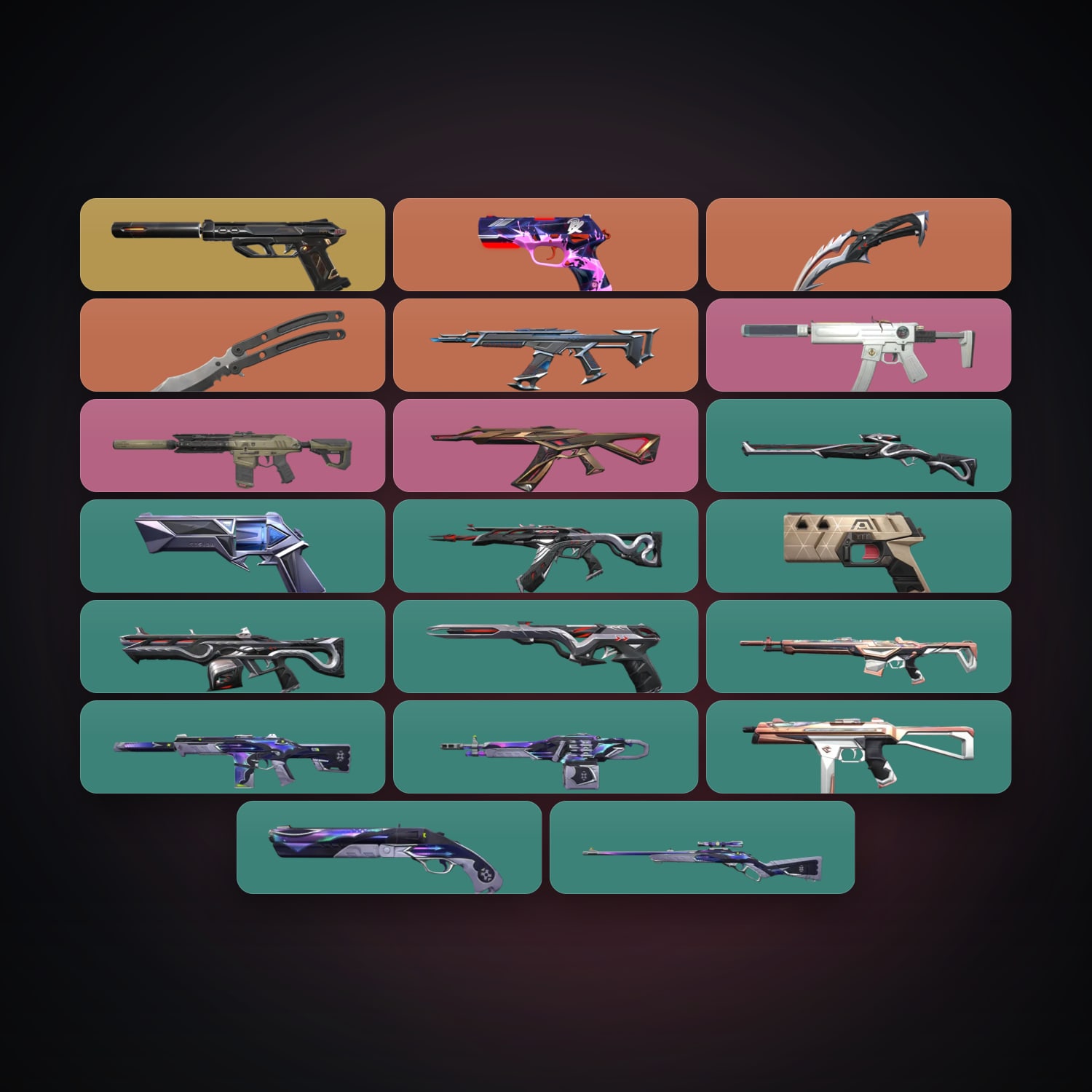 AP Bronze 3 locker — 2 knives, 21 skins, lvl 50 — HabibiAccounts