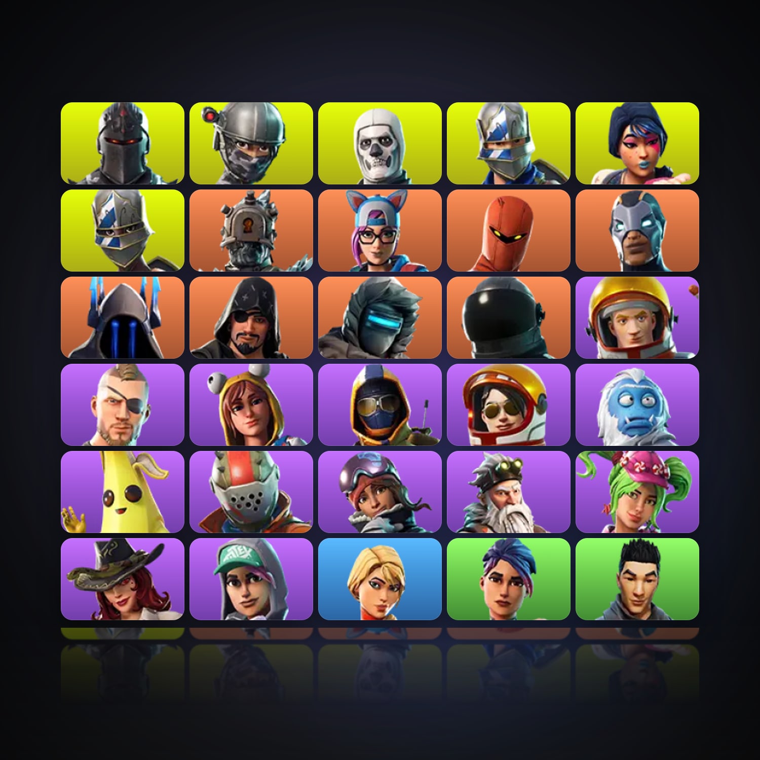 Fortnite | 30 Skins | 200 V-Bucks | Level 434 | 282 Wins — HabibiAccounts