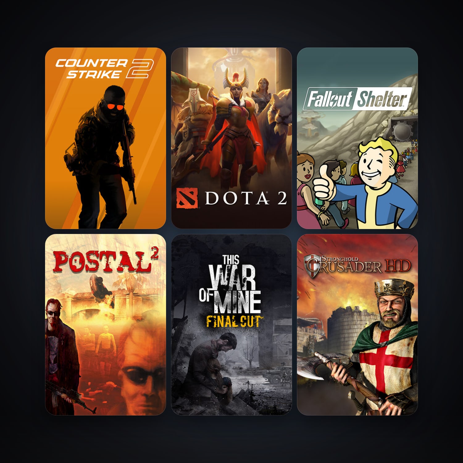 Dota 2 + CS2 Prime, 13 games, clean · 192550885 — HabibiAccounts