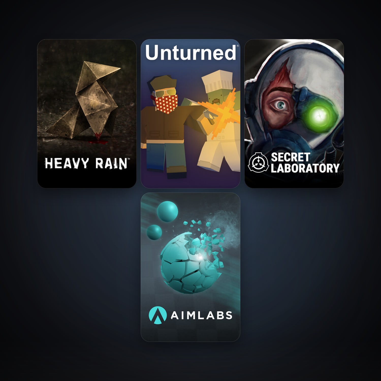Unturned + SCP: Secret Laboratory, 16 games, clean — HabibiAccounts