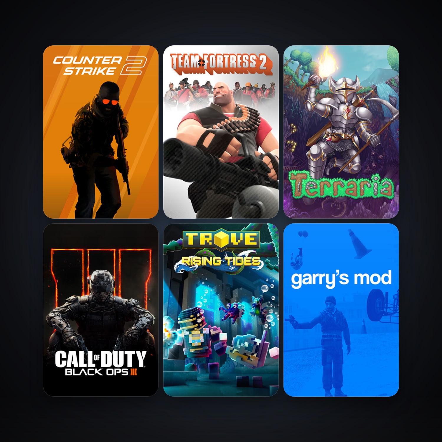 Team Fortress 2 + CS2 Prime, 70 games, Steam 13, clean — HabibiAccounts