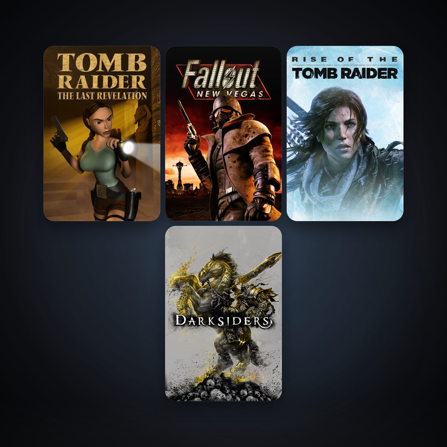 Fallout: New Vegas + Darksiders, 6 games, clean — HabibiAccounts