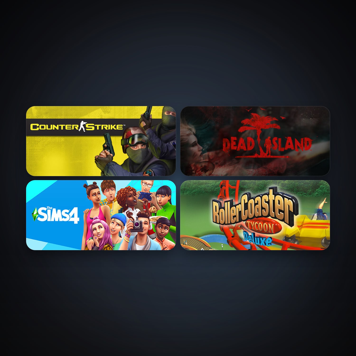 Counter-Strike + Dead Island, 6 games, clean — HabibiAccounts