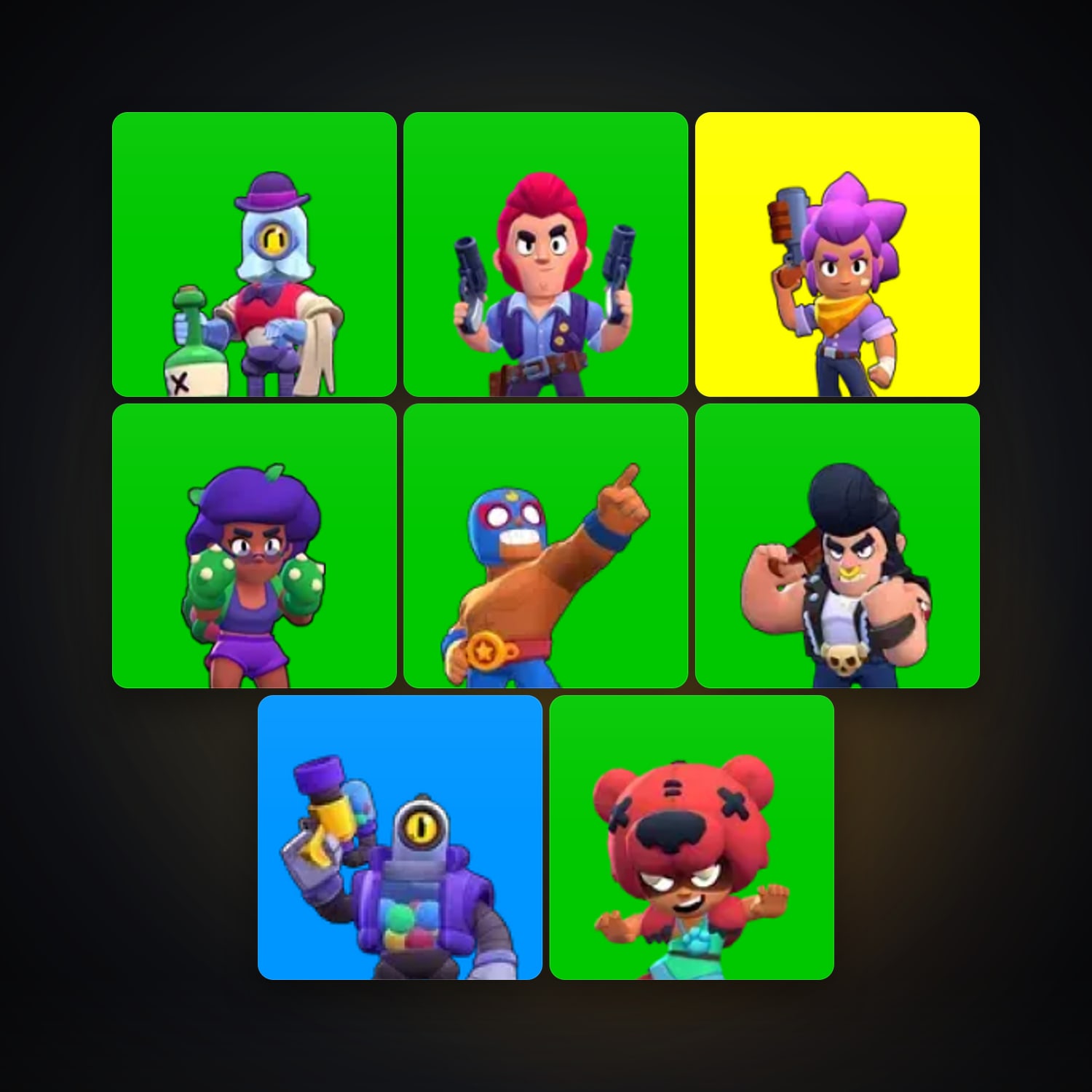 8 Brawlers | 429 Trophies | TH 9 — HabibiAccounts