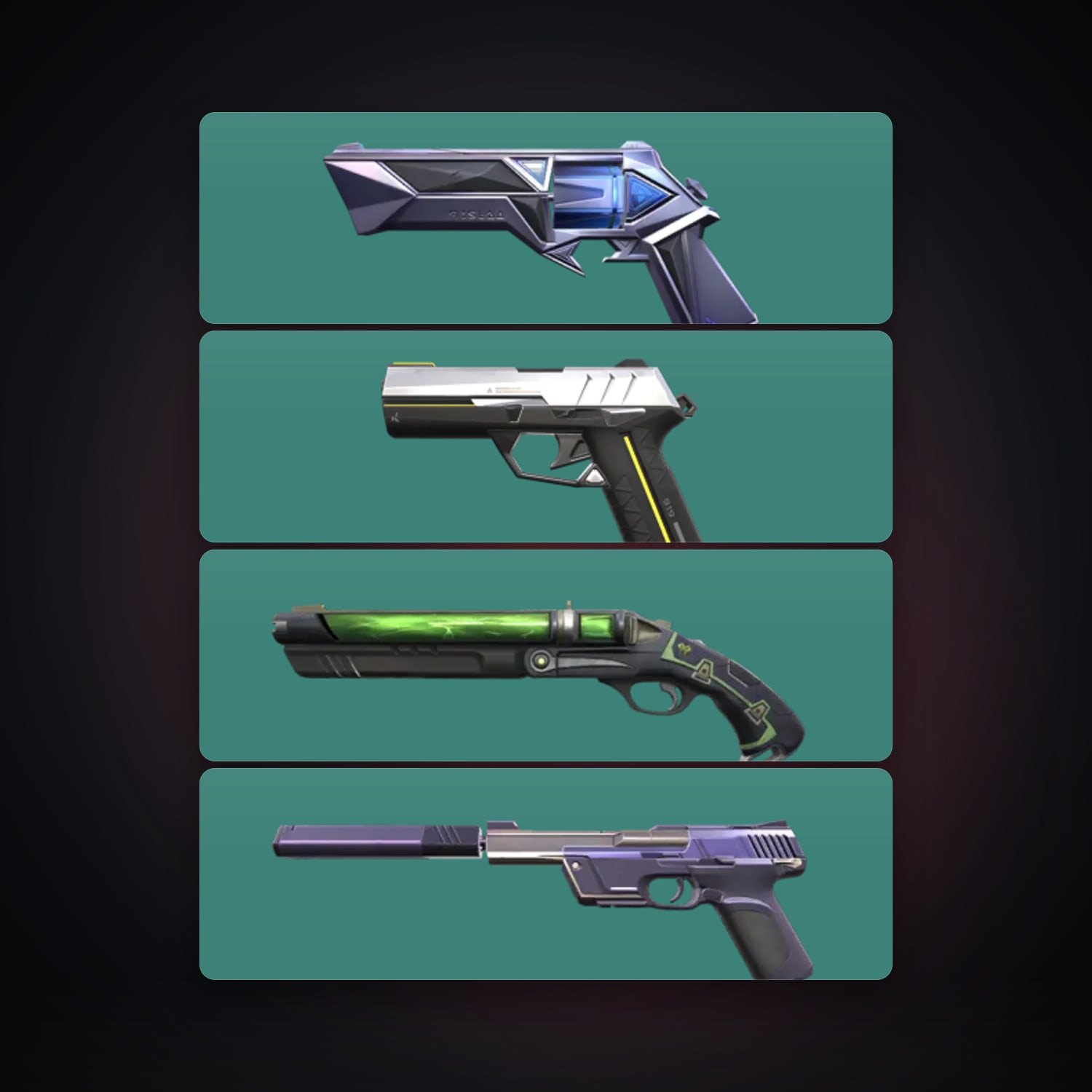 AP Silver 1 locker — 4 skins, lvl 107 — HabibiAccounts