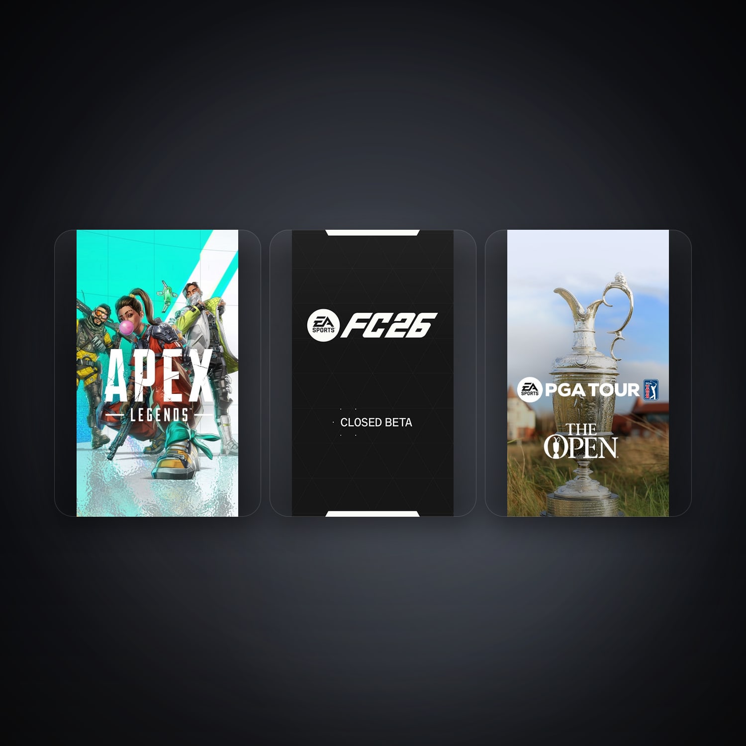 EA Apex Legends + EA SPORTS FC 26 Closed Beta — GB — 4 games — HabibiAccounts