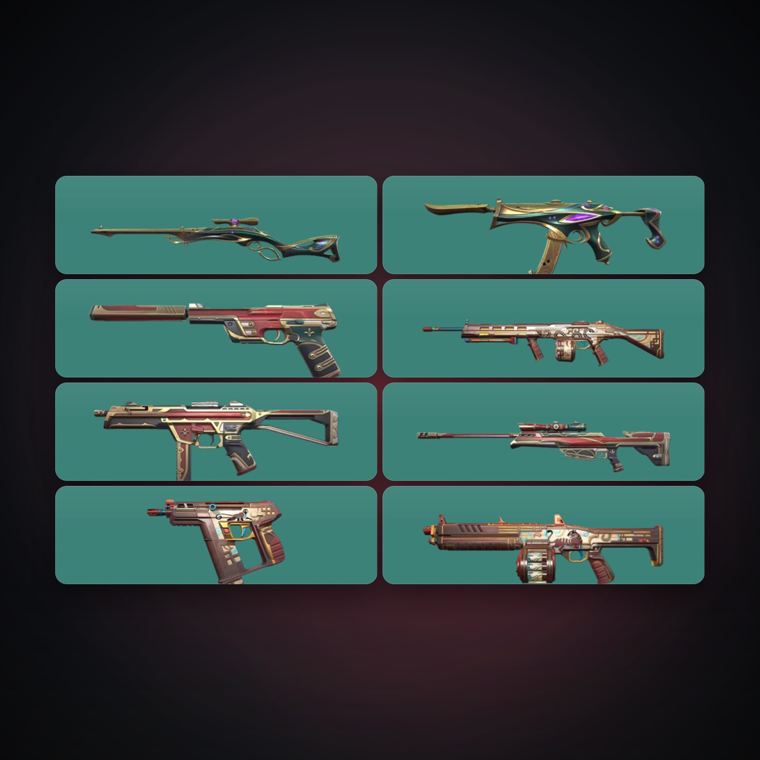 EU locker — 8 skins, lvl 16 — HabibiAccounts