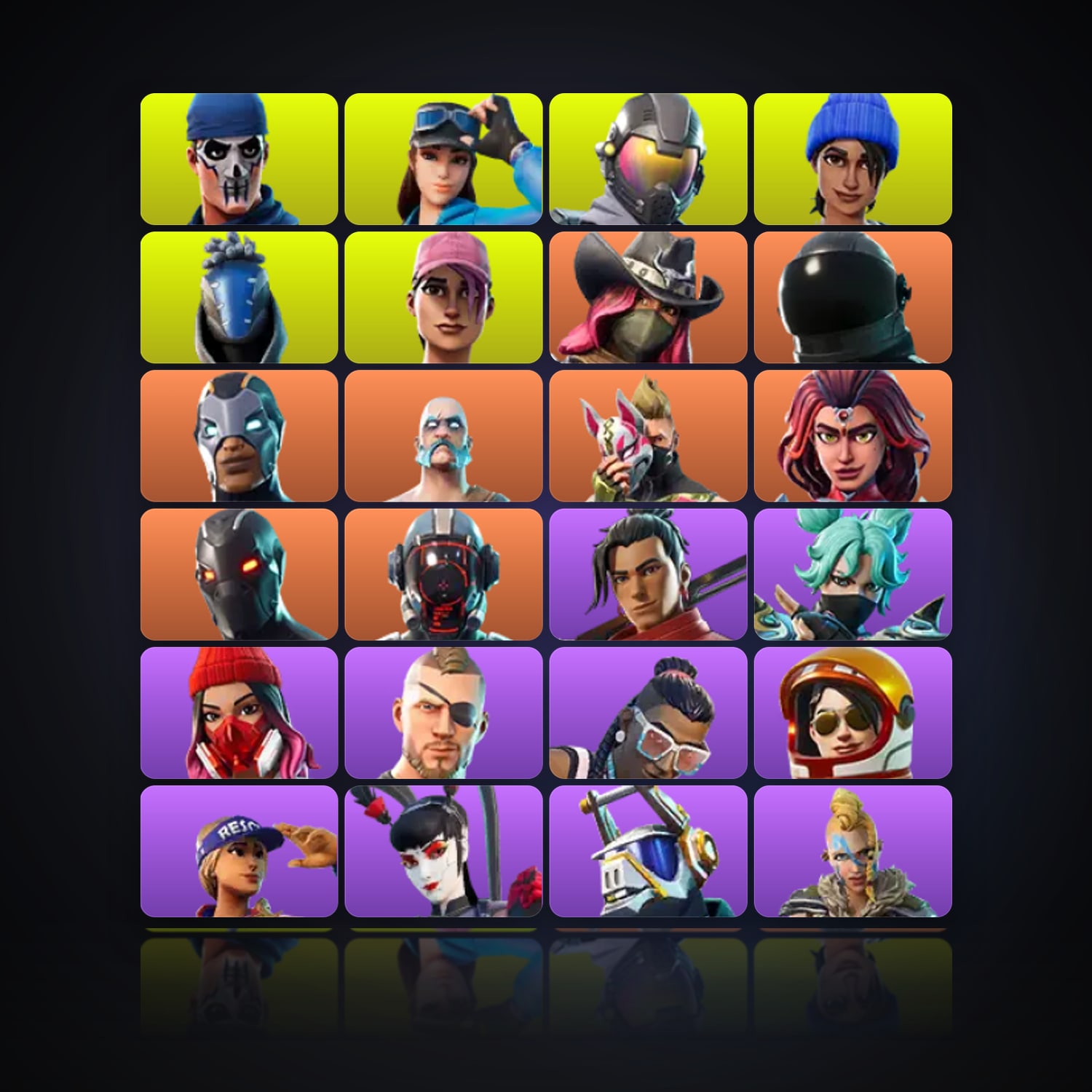 Fortnite | 47 Skins | 350 V-Bucks | Level 386 | 16 Wins — HabibiAccounts