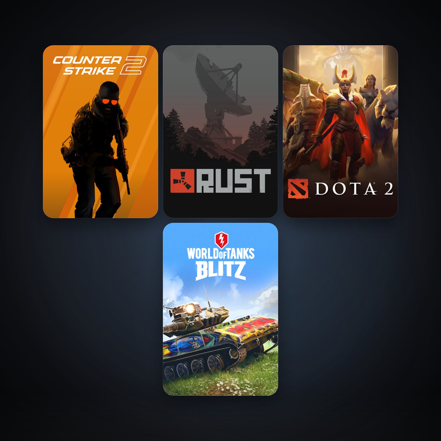 Dota 2 + CS2 Prime, 8 games, clean — HabibiAccounts