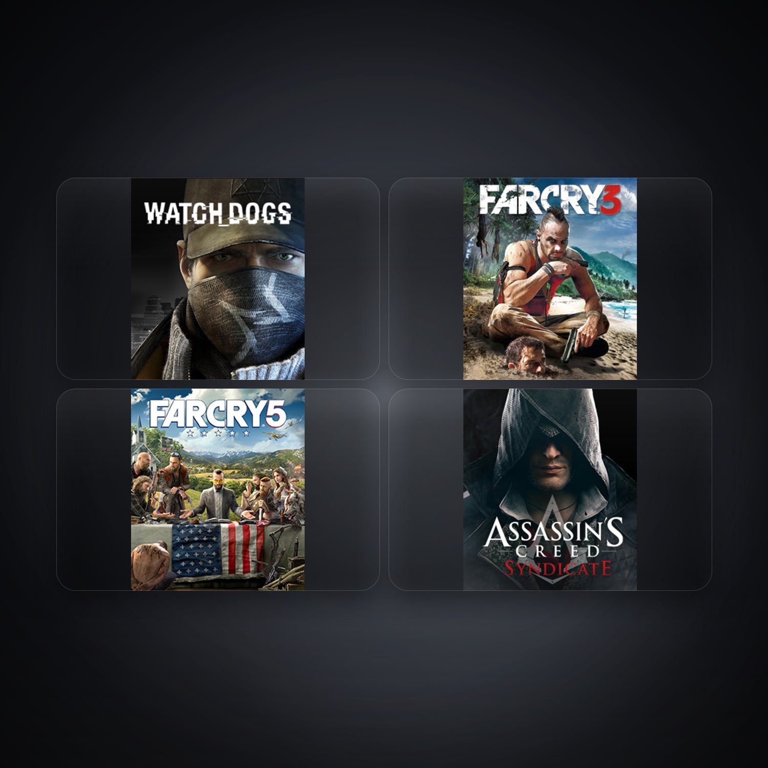 Ubisoft Watch_Dogs + Far Cry 3 Deluxe Edition — TR — 5 games — HabibiAccounts
