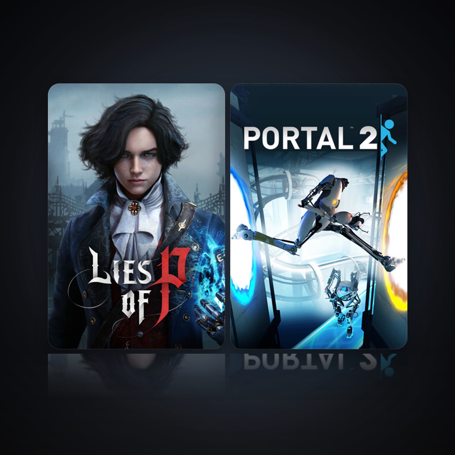 Lies of P & Portal 2 — HabibiAccounts