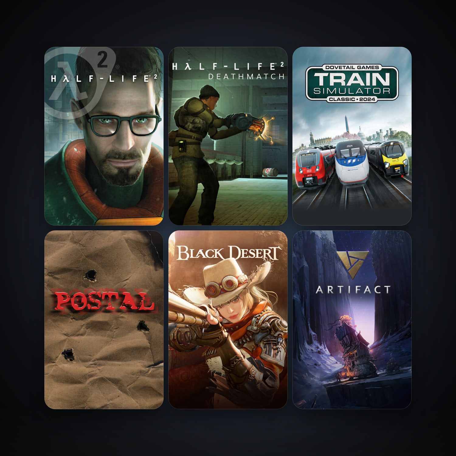 Free CS2 (No Prime) & Half-Life 2 | 25 Games | Clean — HabibiAccounts