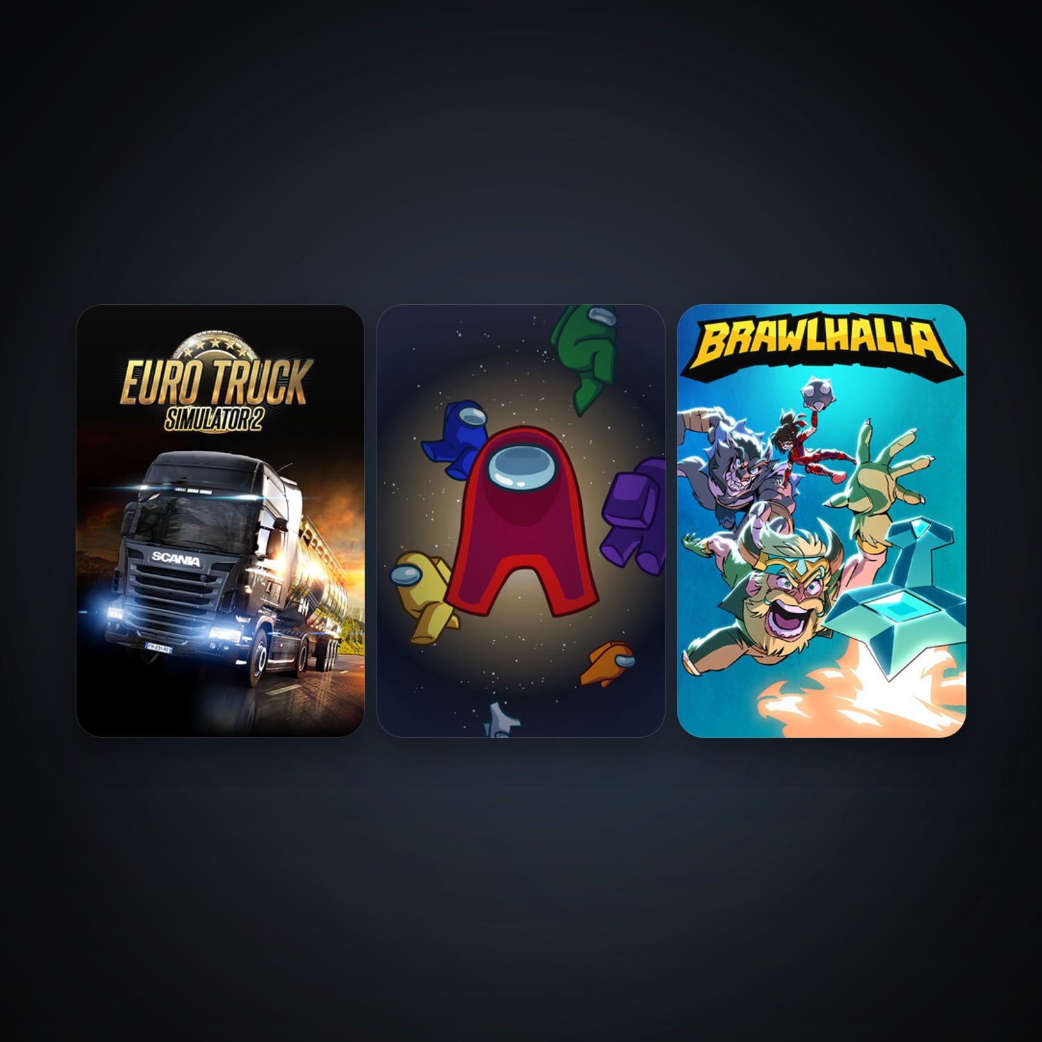 Free CS2 (No Prime) + Euro Truck Simulator 2, 7 games, clean — HabibiAccounts
