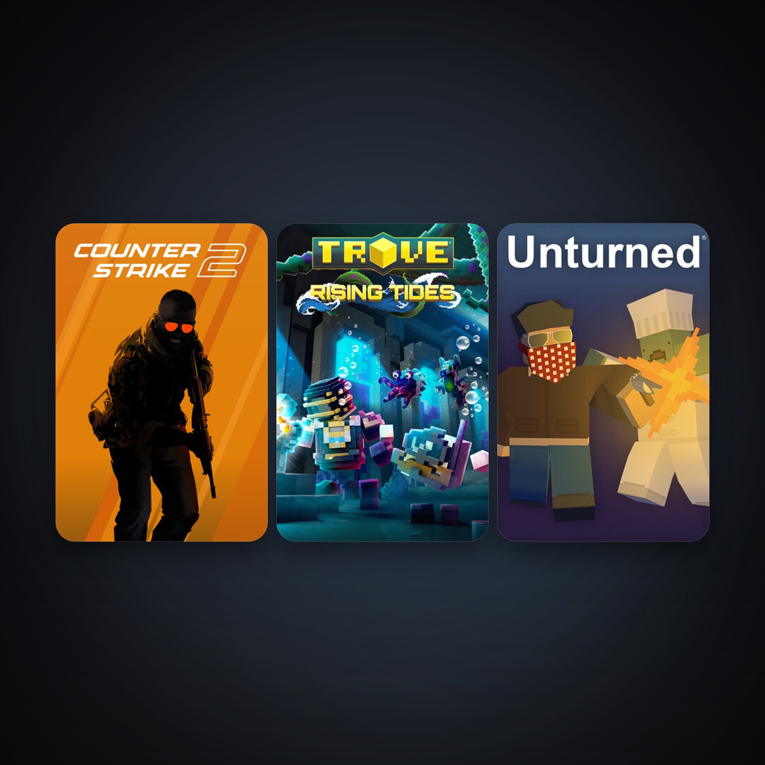 CS2 Prime + Trove, 5 games, clean — HabibiAccounts