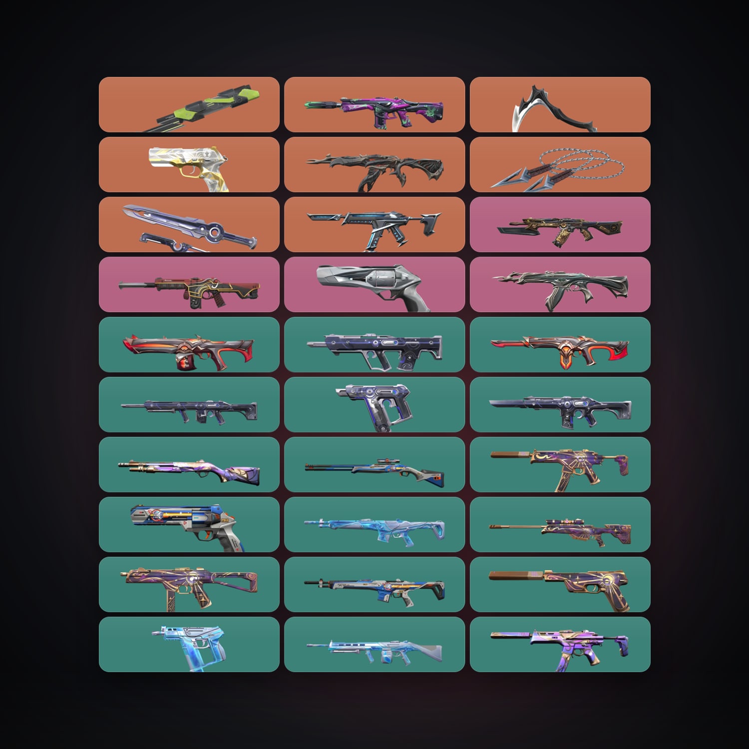 EU Diamond 3 locker — 4 knives, 32 skins, lvl 48 — HabibiAccounts