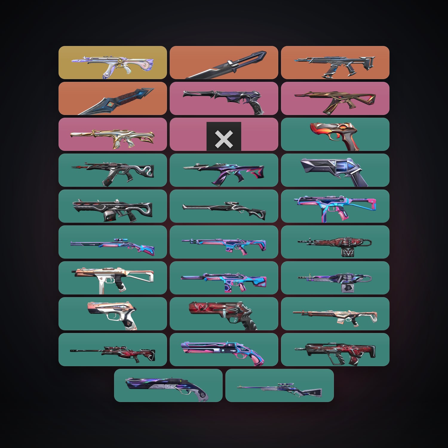 EU Bronze 2 locker — 2 knives, 29 skins, lvl 86 — HabibiAccounts