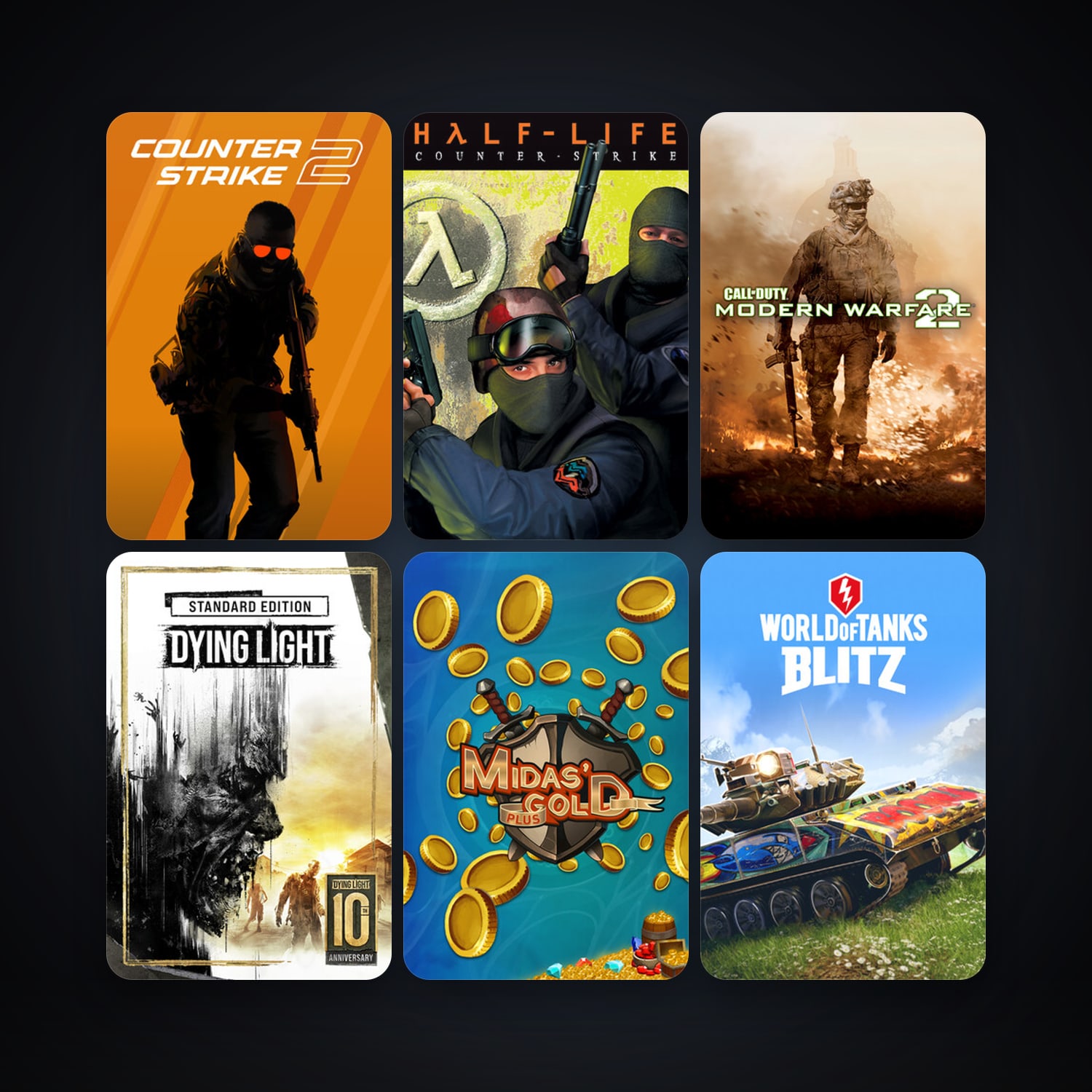 Counter-Strike + CS2 Prime, 29 games, Steam 12, clean — HabibiAccounts
