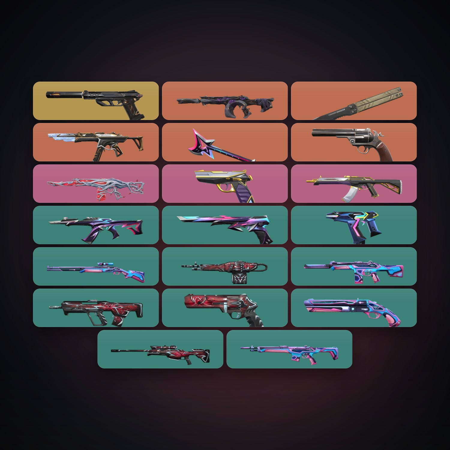 EU Bronze 1 locker — 2 knives, 21 skins, lvl 51 — HabibiAccounts