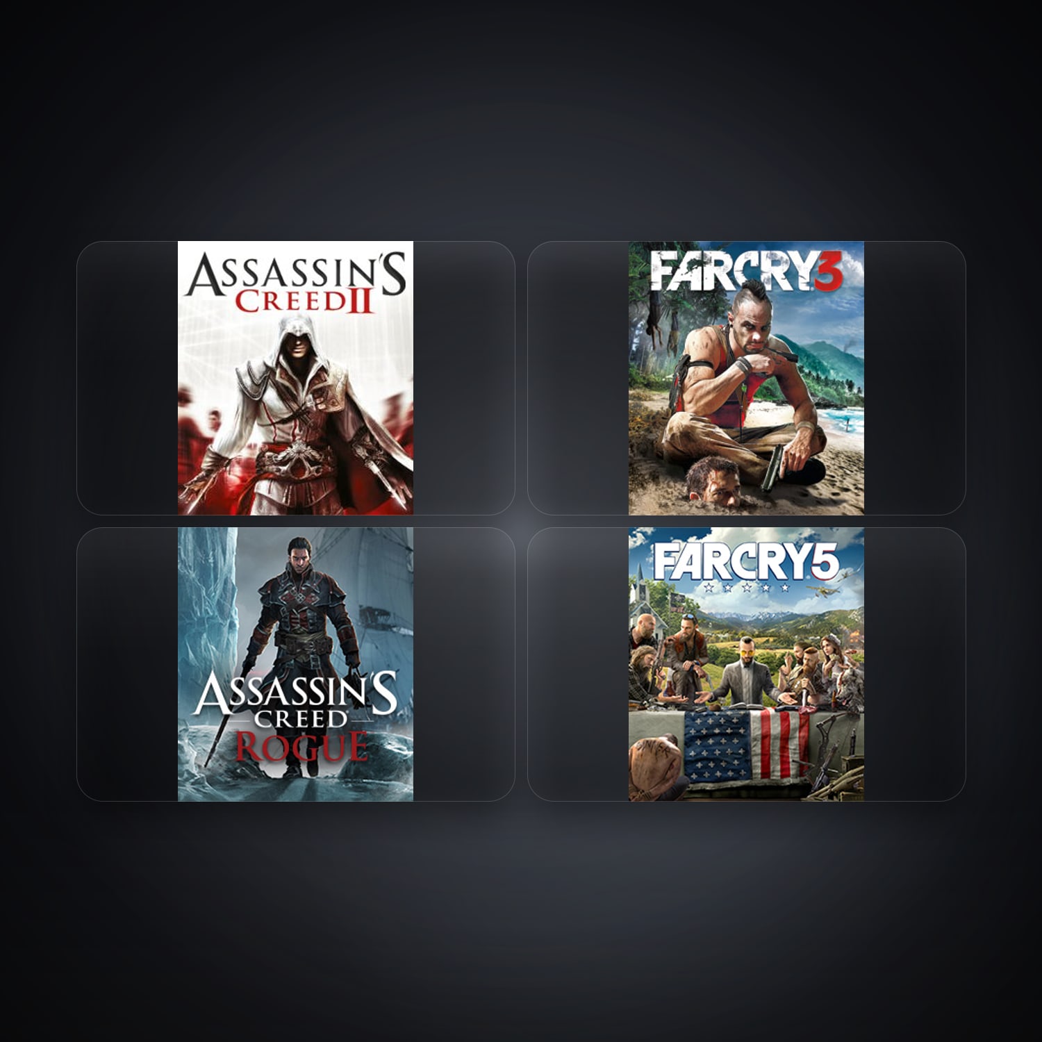 Ubisoft Assassin's Creed II + Far Cry 3 Deluxe Edition — GB — 4 games — HabibiAccounts