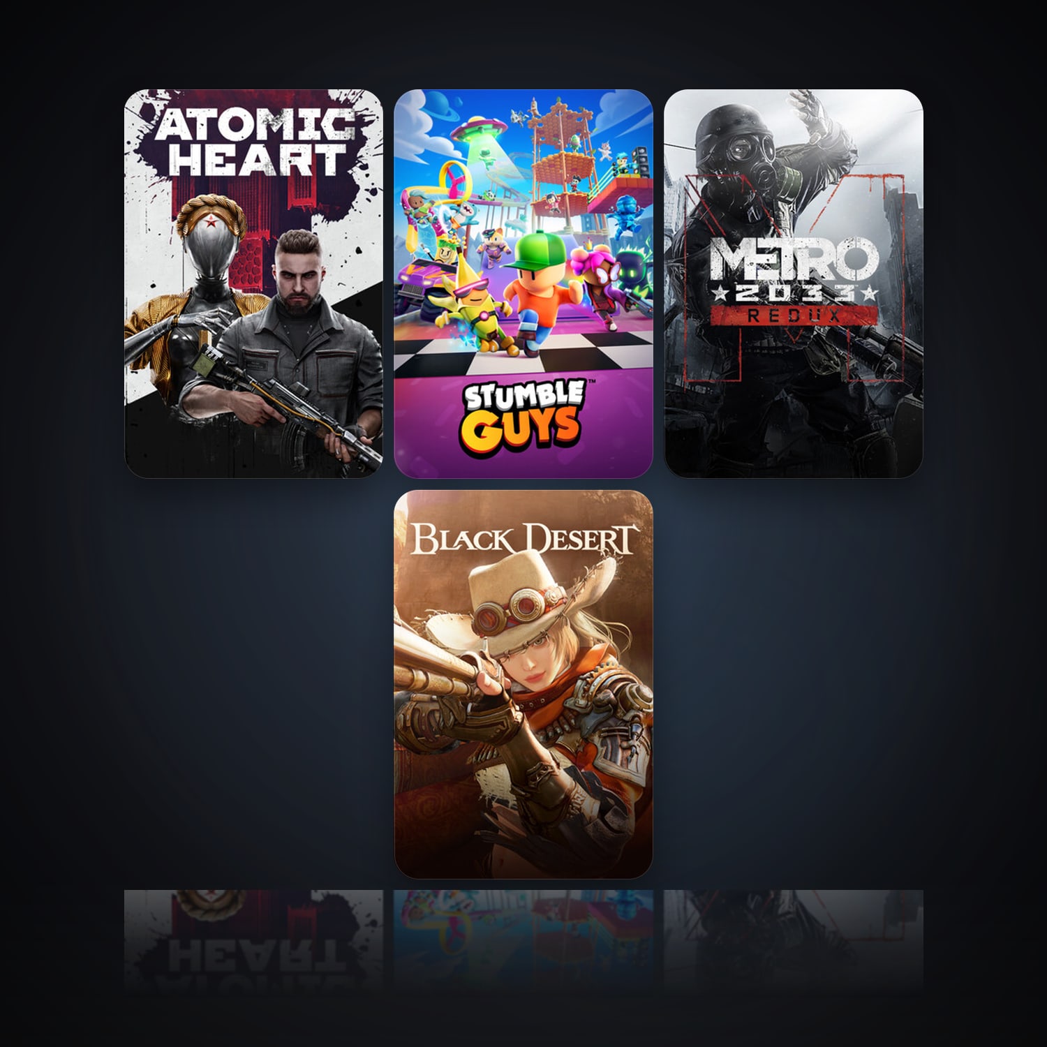 Atomic Heart & Stumble Guys | Clean — HabibiAccounts