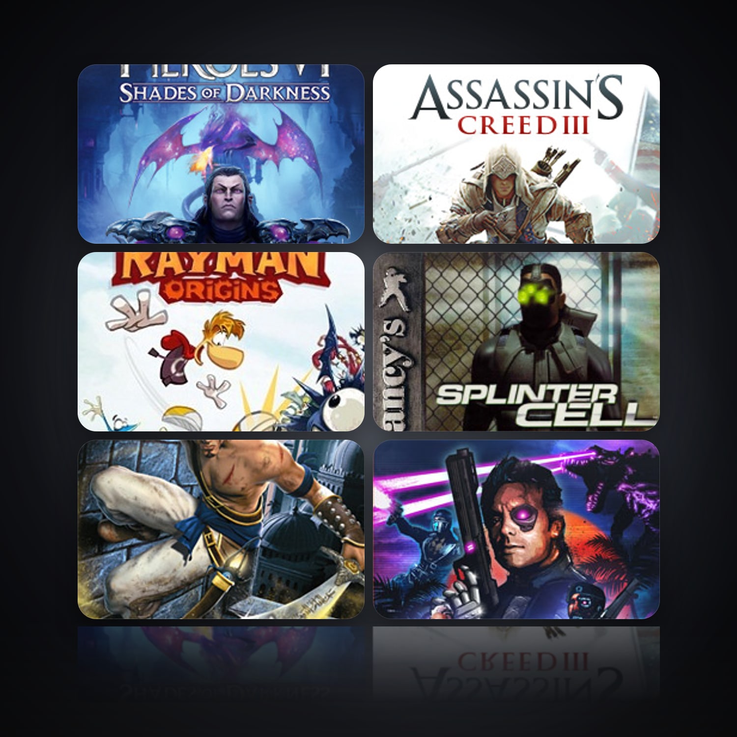 Might & Magic Heroes VI & Assassin's Creed III | 9 Games — HabibiAccounts